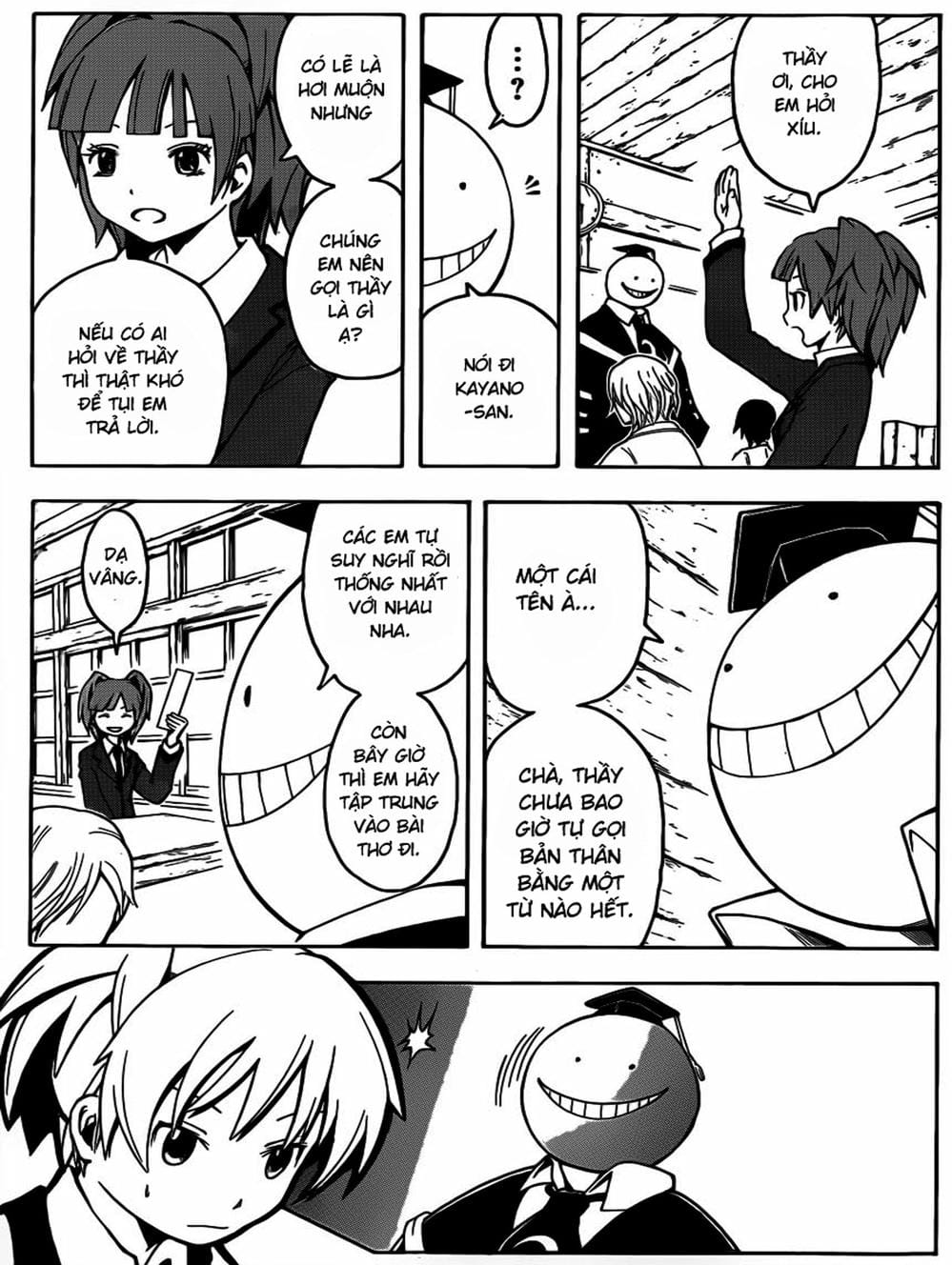 Truyện Tranh Lớp Học Ám Sát - Ansatsu Kyoushitsu trang 5