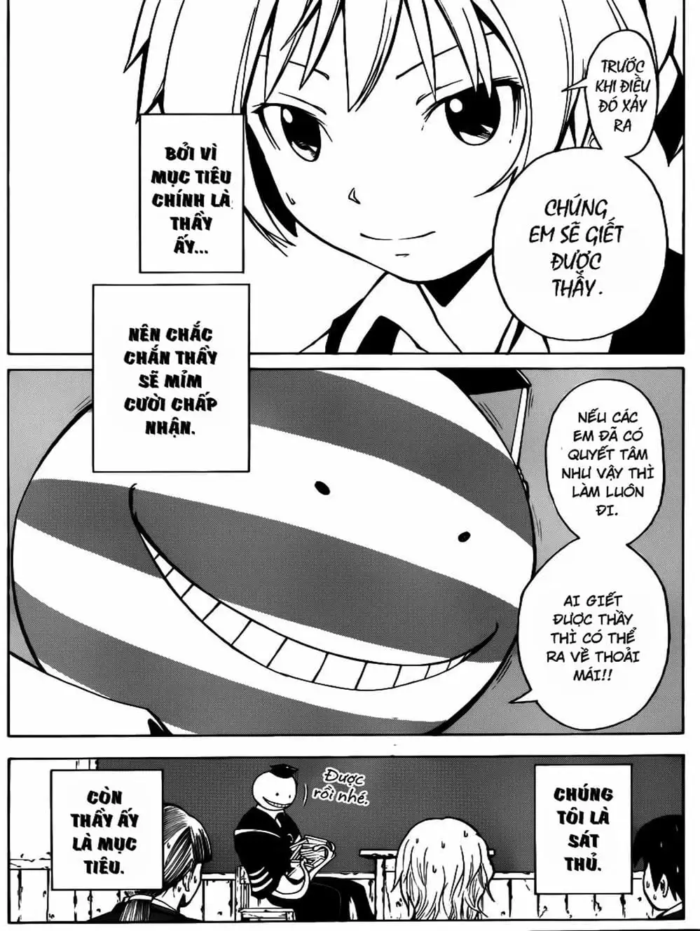 Truyện Tranh Lớp Học Ám Sát - Ansatsu Kyoushitsu trang 5