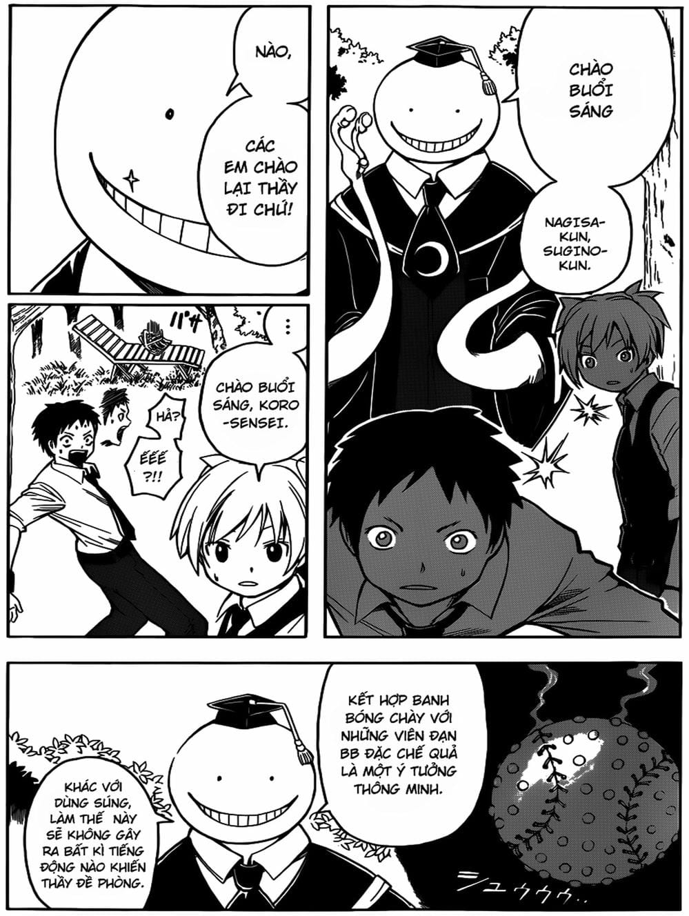 Truyện Tranh Lớp Học Ám Sát - Ansatsu Kyoushitsu trang 5