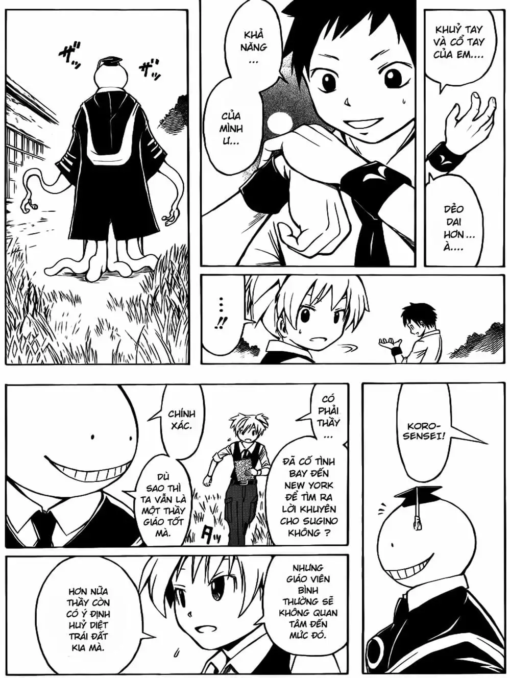 Truyện Tranh Lớp Học Ám Sát - Ansatsu Kyoushitsu trang 5