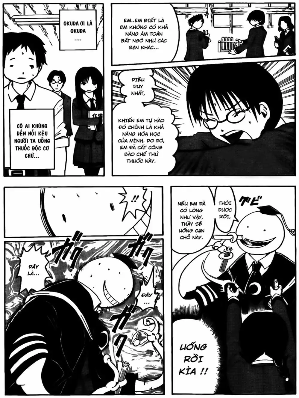 Truyện Tranh Lớp Học Ám Sát - Ansatsu Kyoushitsu trang 5