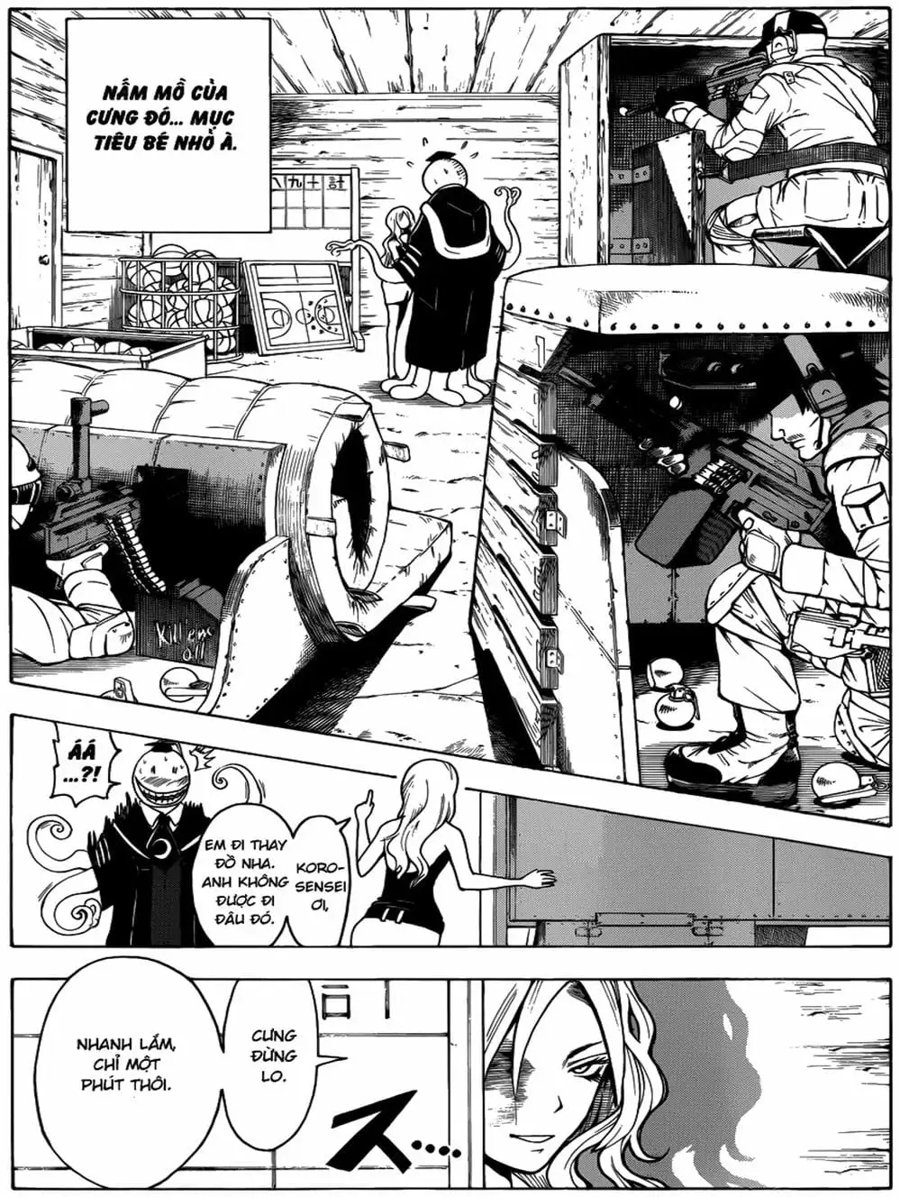 Truyện Tranh Lớp Học Ám Sát - Ansatsu Kyoushitsu trang 5