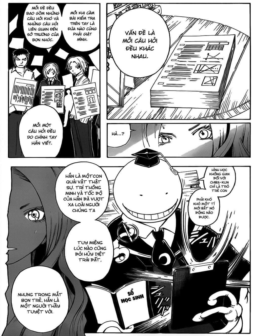 Truyện Tranh Lớp Học Ám Sát - Ansatsu Kyoushitsu trang 5