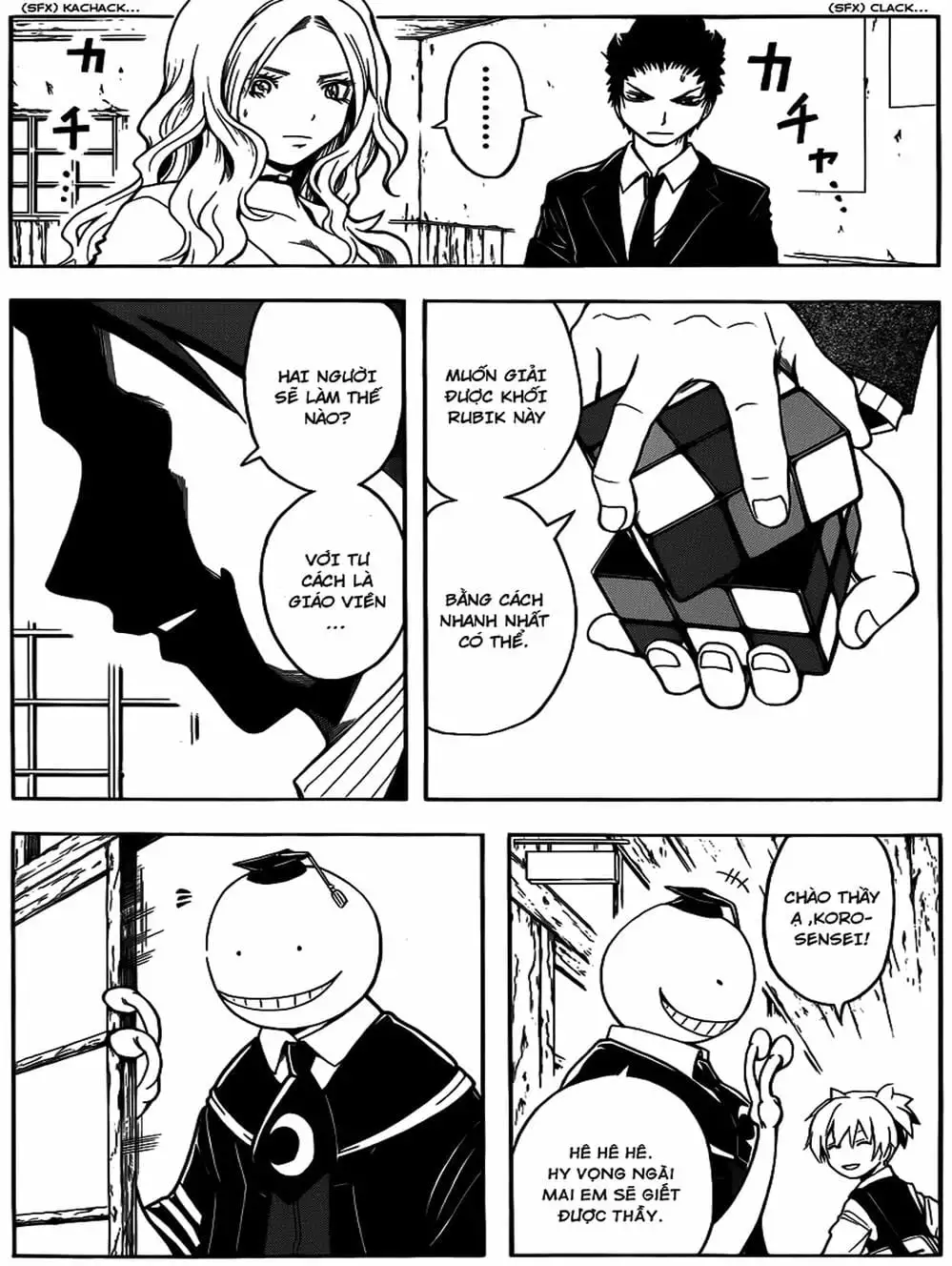 Truyện Tranh Lớp Học Ám Sát - Ansatsu Kyoushitsu trang 5