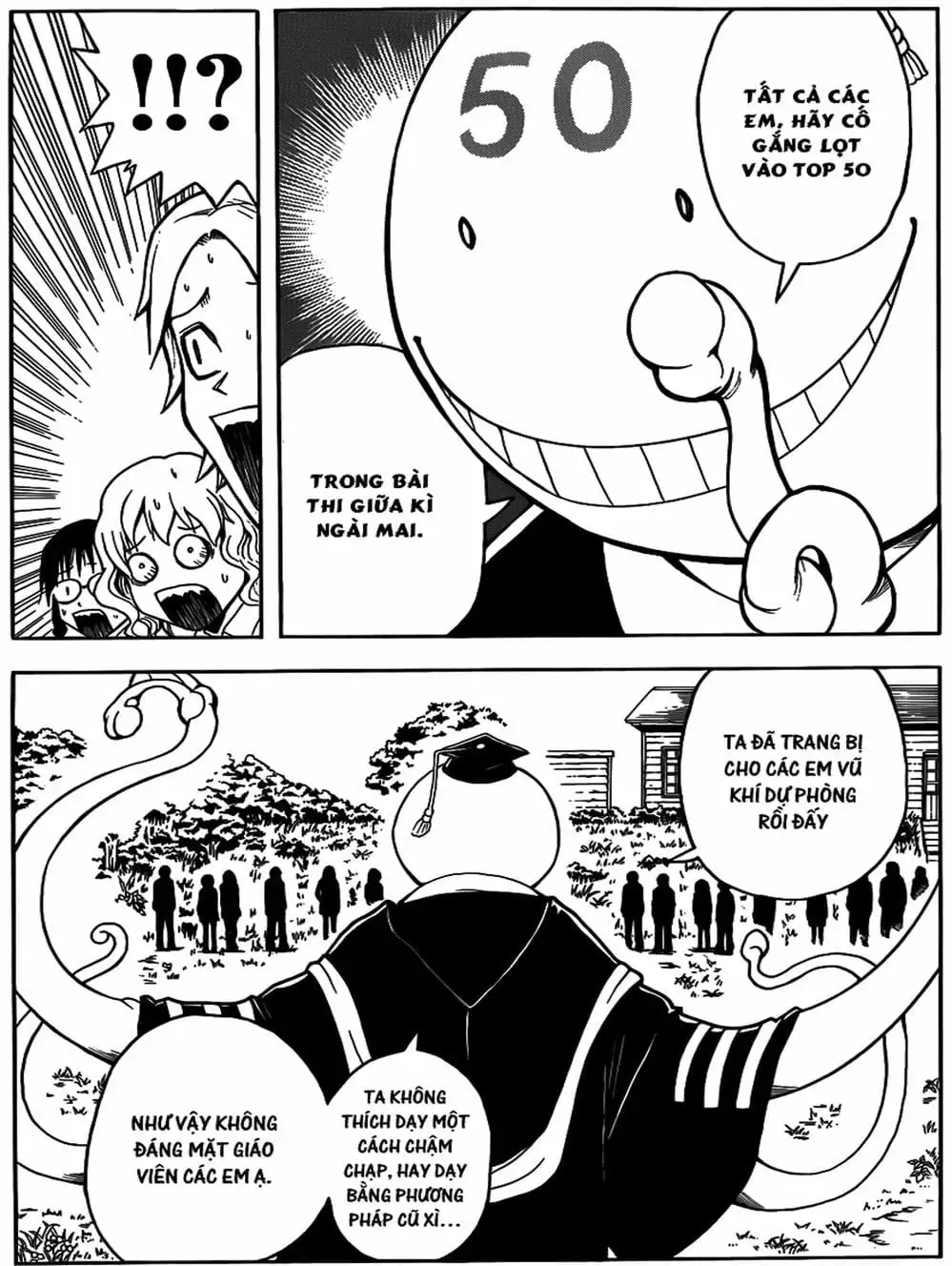 Truyện Tranh Lớp Học Ám Sát - Ansatsu Kyoushitsu trang 5