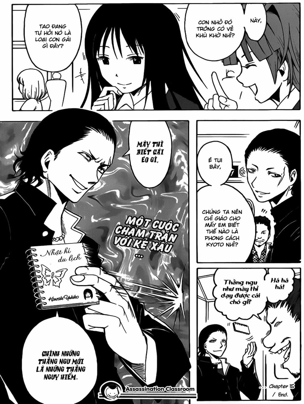 Truyện Tranh Lớp Học Ám Sát - Ansatsu Kyoushitsu trang 5