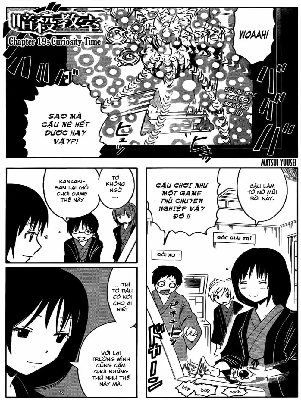 Truyện Tranh Lớp Học Ám Sát - Ansatsu Kyoushitsu trang 5