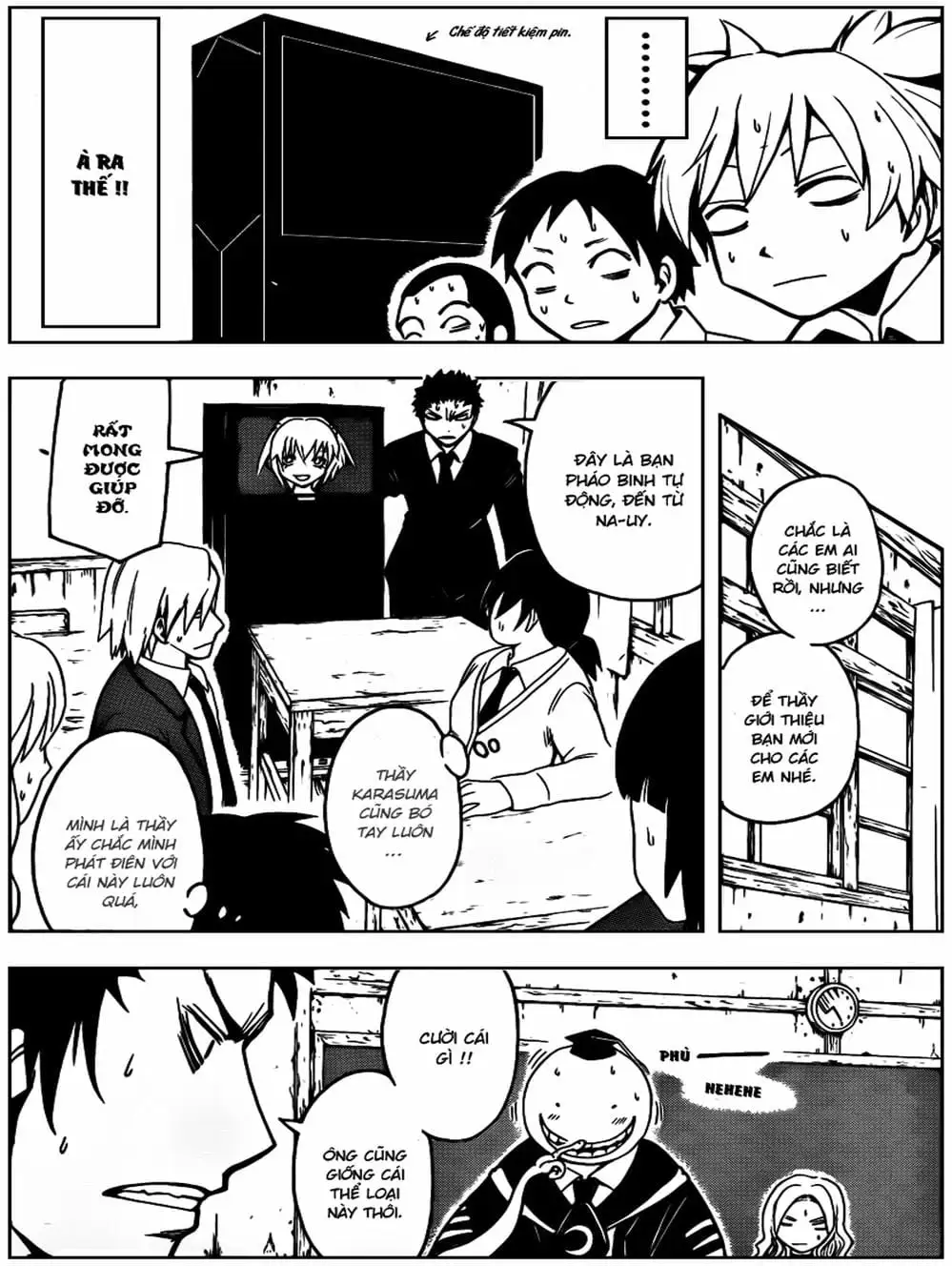 Truyện Tranh Lớp Học Ám Sát - Ansatsu Kyoushitsu trang 5