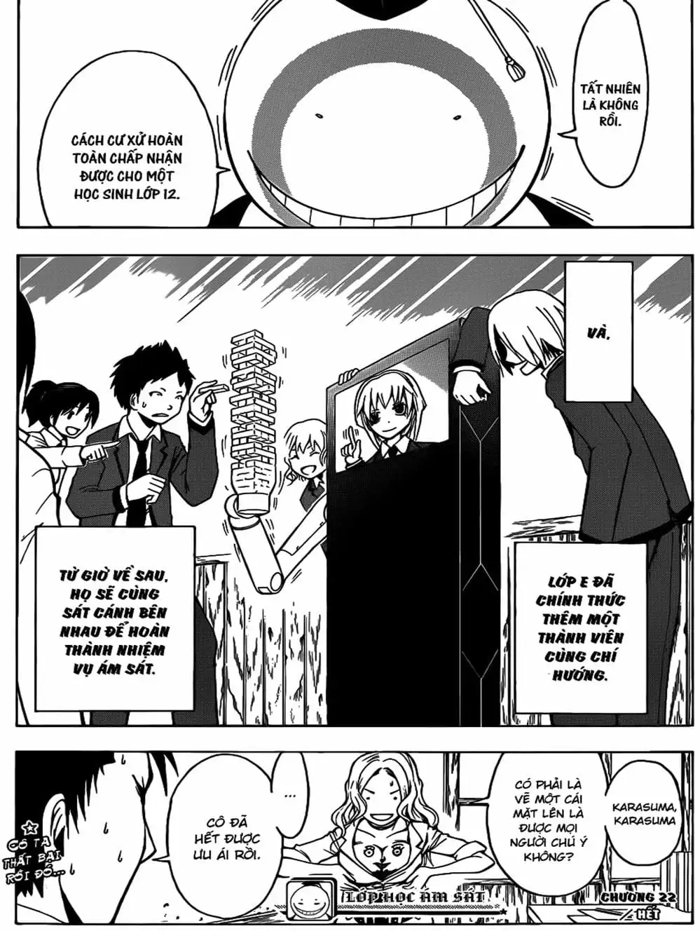 Truyện Tranh Lớp Học Ám Sát - Ansatsu Kyoushitsu trang 5