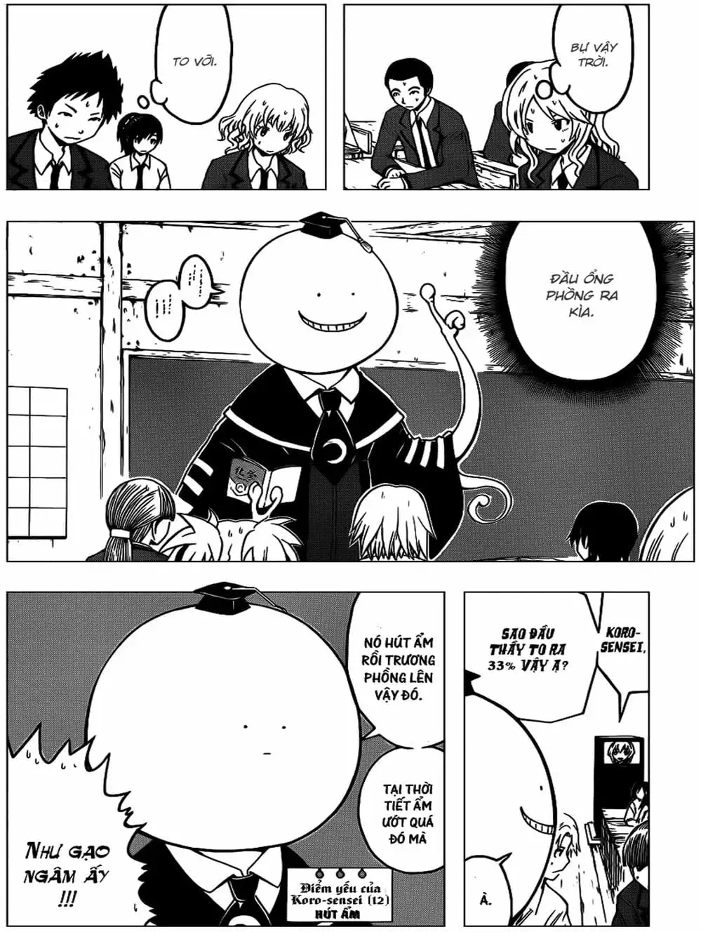 Truyện Tranh Lớp Học Ám Sát - Ansatsu Kyoushitsu trang 5