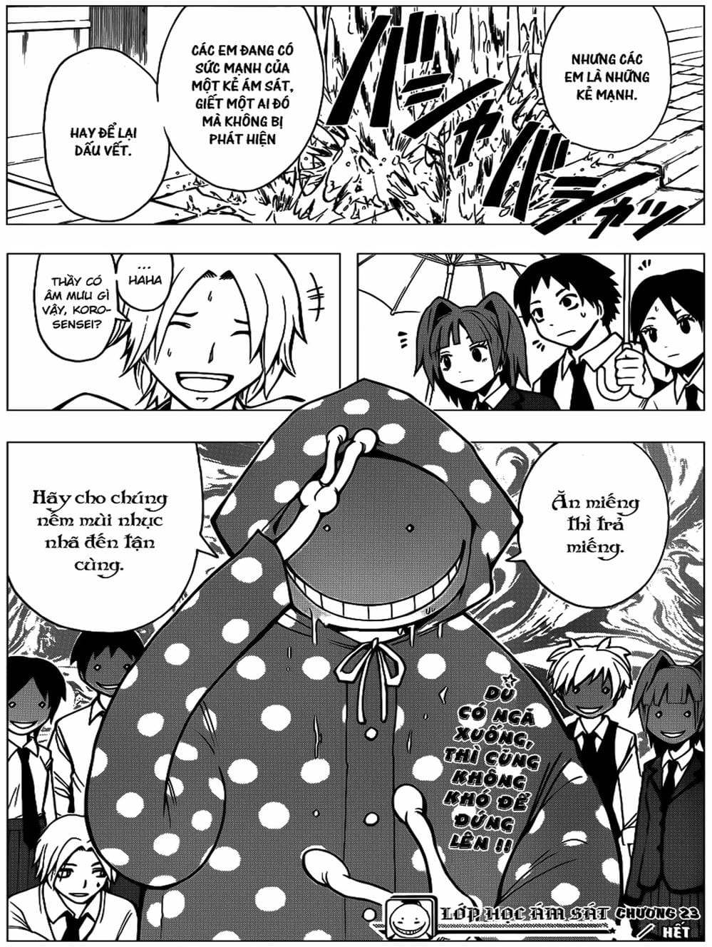 Truyện Tranh Lớp Học Ám Sát - Ansatsu Kyoushitsu trang 5