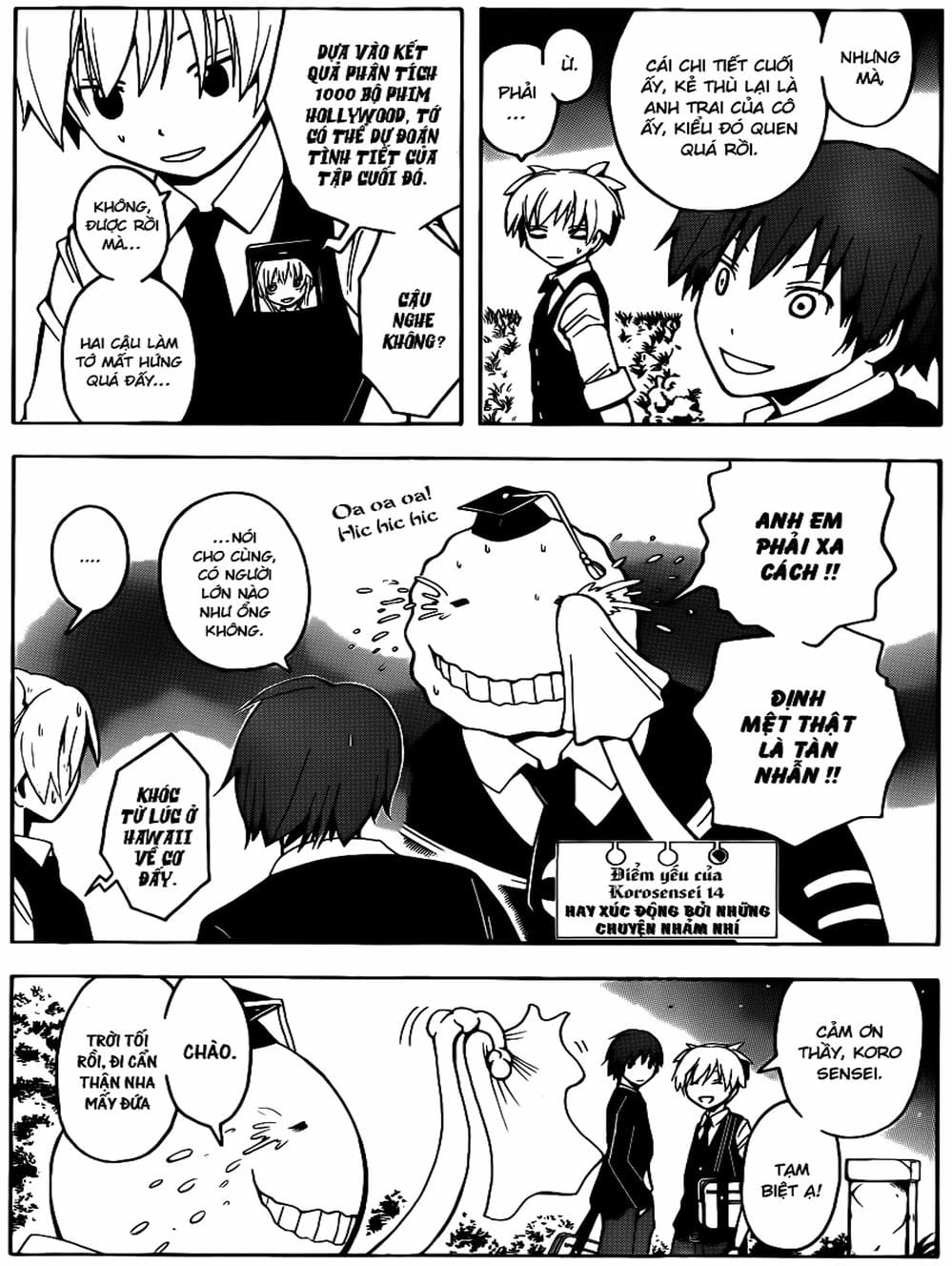 Truyện Tranh Lớp Học Ám Sát - Ansatsu Kyoushitsu trang 5
