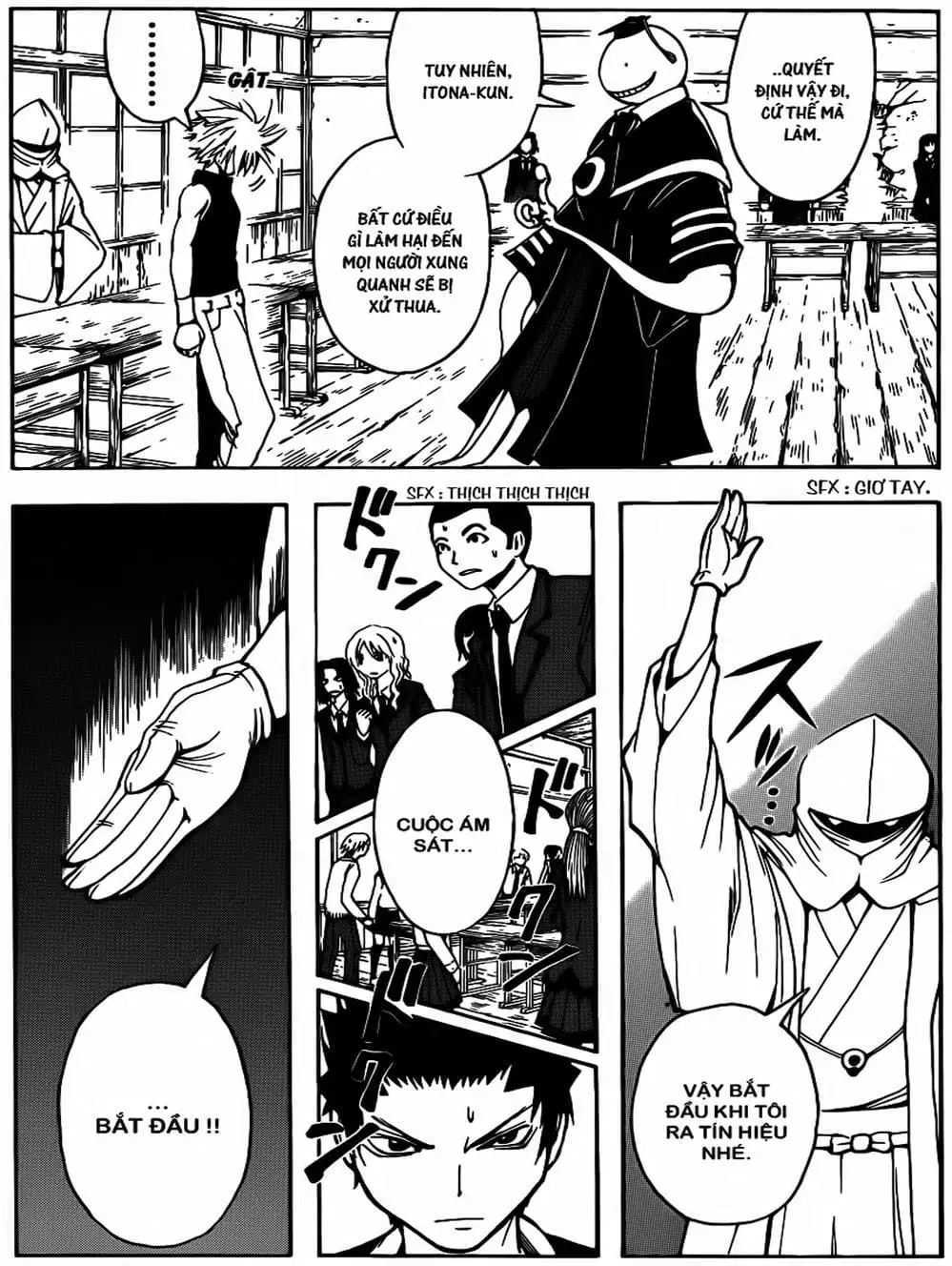 Truyện Tranh Lớp Học Ám Sát - Ansatsu Kyoushitsu trang 5