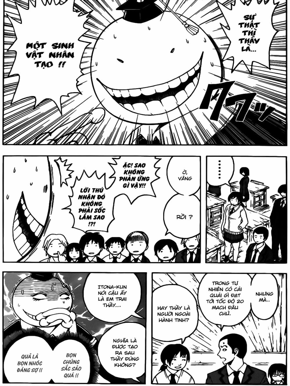 Truyện Tranh Lớp Học Ám Sát - Ansatsu Kyoushitsu trang 5
