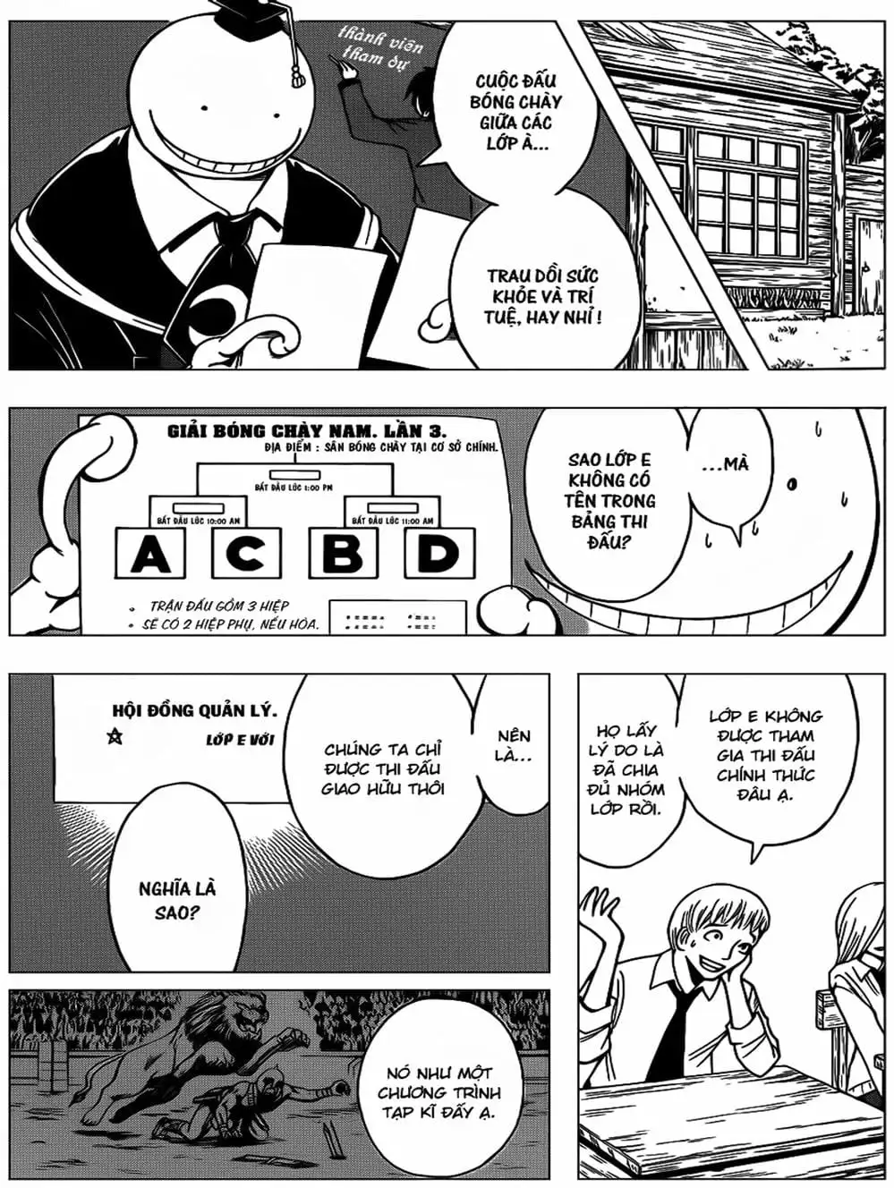 Truyện Tranh Lớp Học Ám Sát - Ansatsu Kyoushitsu trang 5