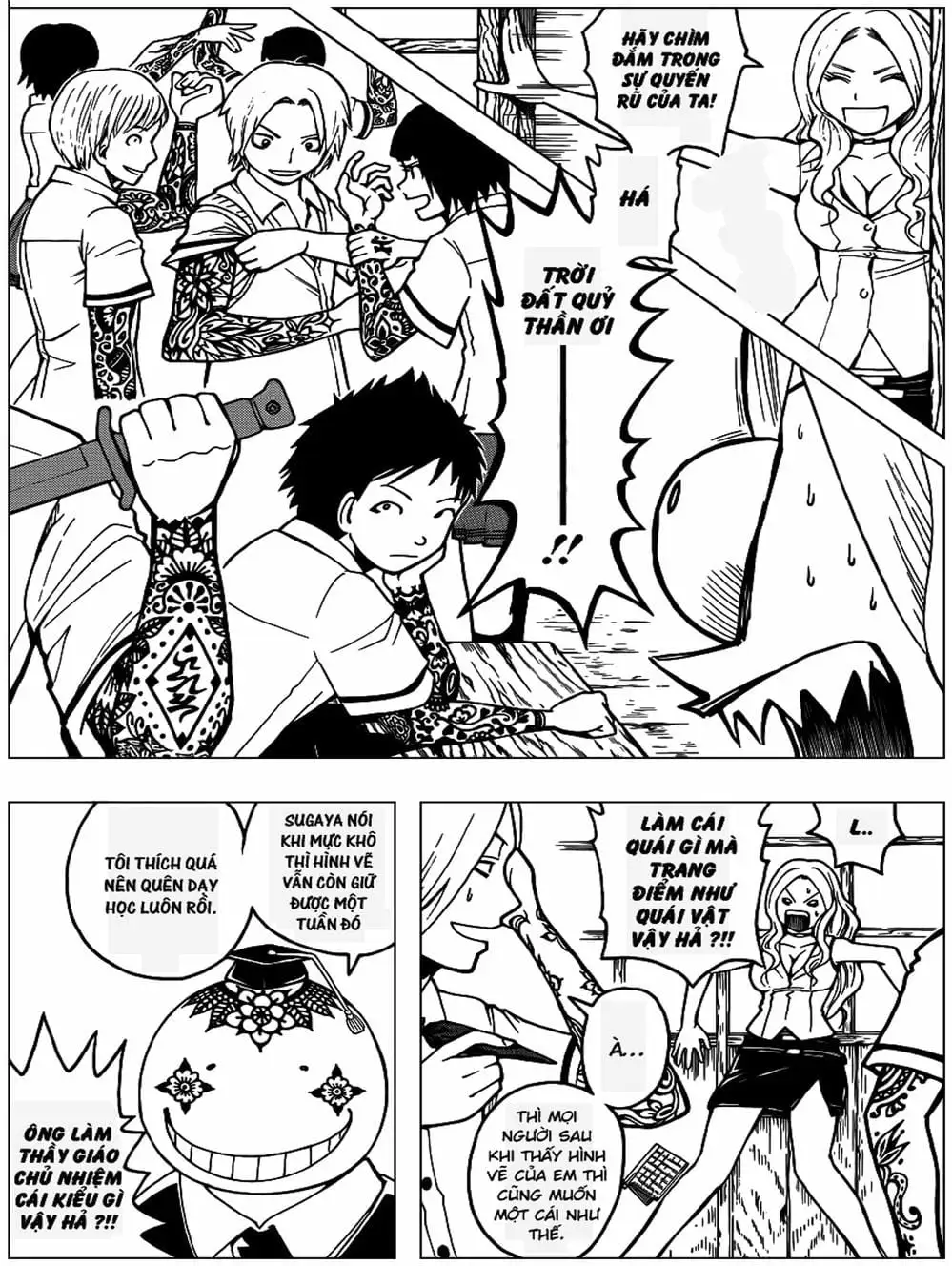 Truyện Tranh Lớp Học Ám Sát - Ansatsu Kyoushitsu trang 5