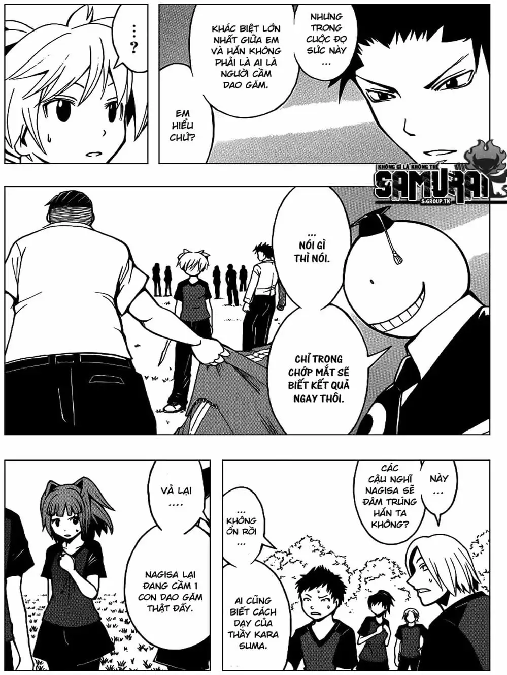 Truyện Tranh Lớp Học Ám Sát - Ansatsu Kyoushitsu trang 5