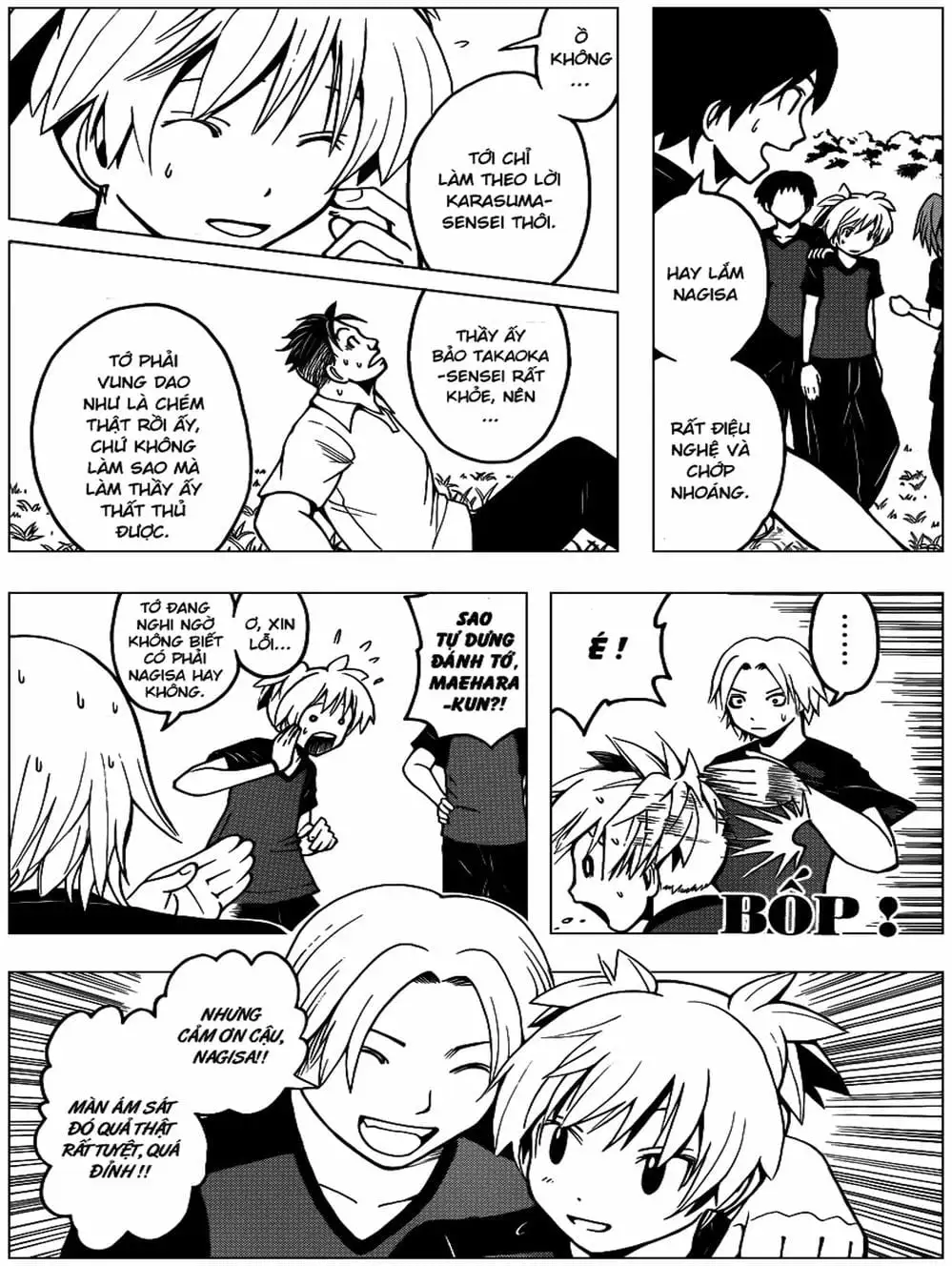 Truyện Tranh Lớp Học Ám Sát - Ansatsu Kyoushitsu trang 5