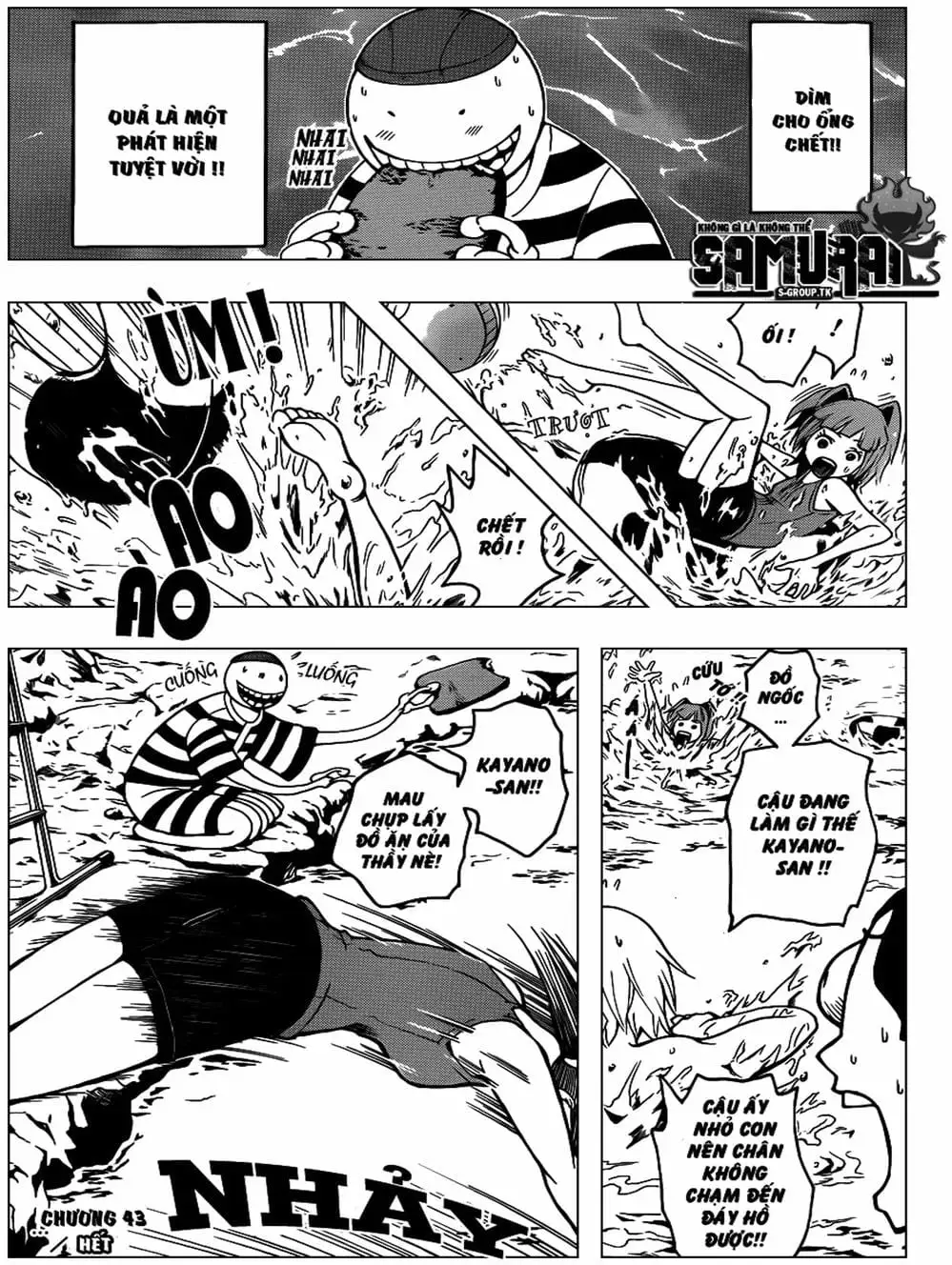 Truyện Tranh Lớp Học Ám Sát - Ansatsu Kyoushitsu trang 5