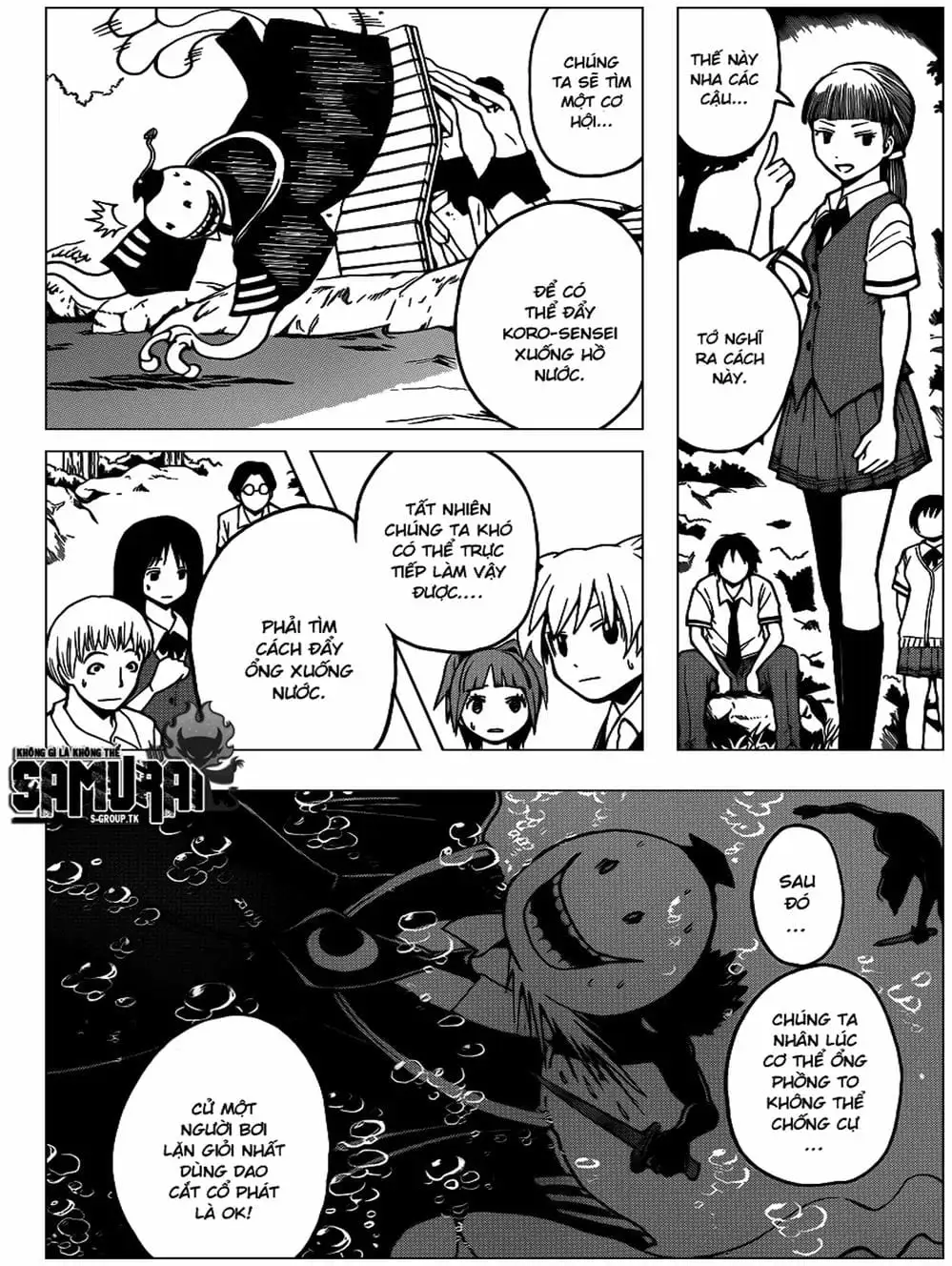 Truyện Tranh Lớp Học Ám Sát - Ansatsu Kyoushitsu trang 5