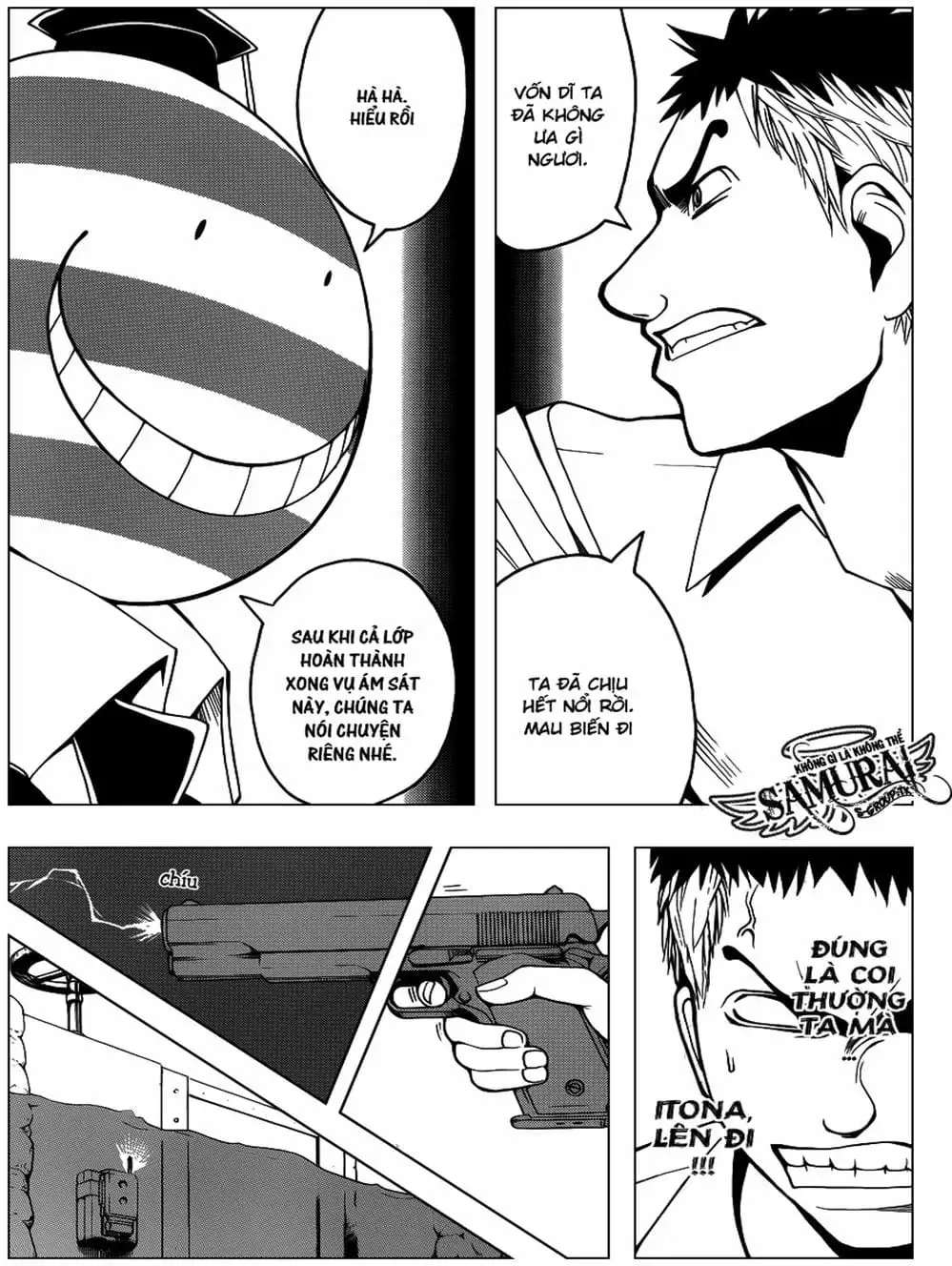 Truyện Tranh Lớp Học Ám Sát - Ansatsu Kyoushitsu trang 5