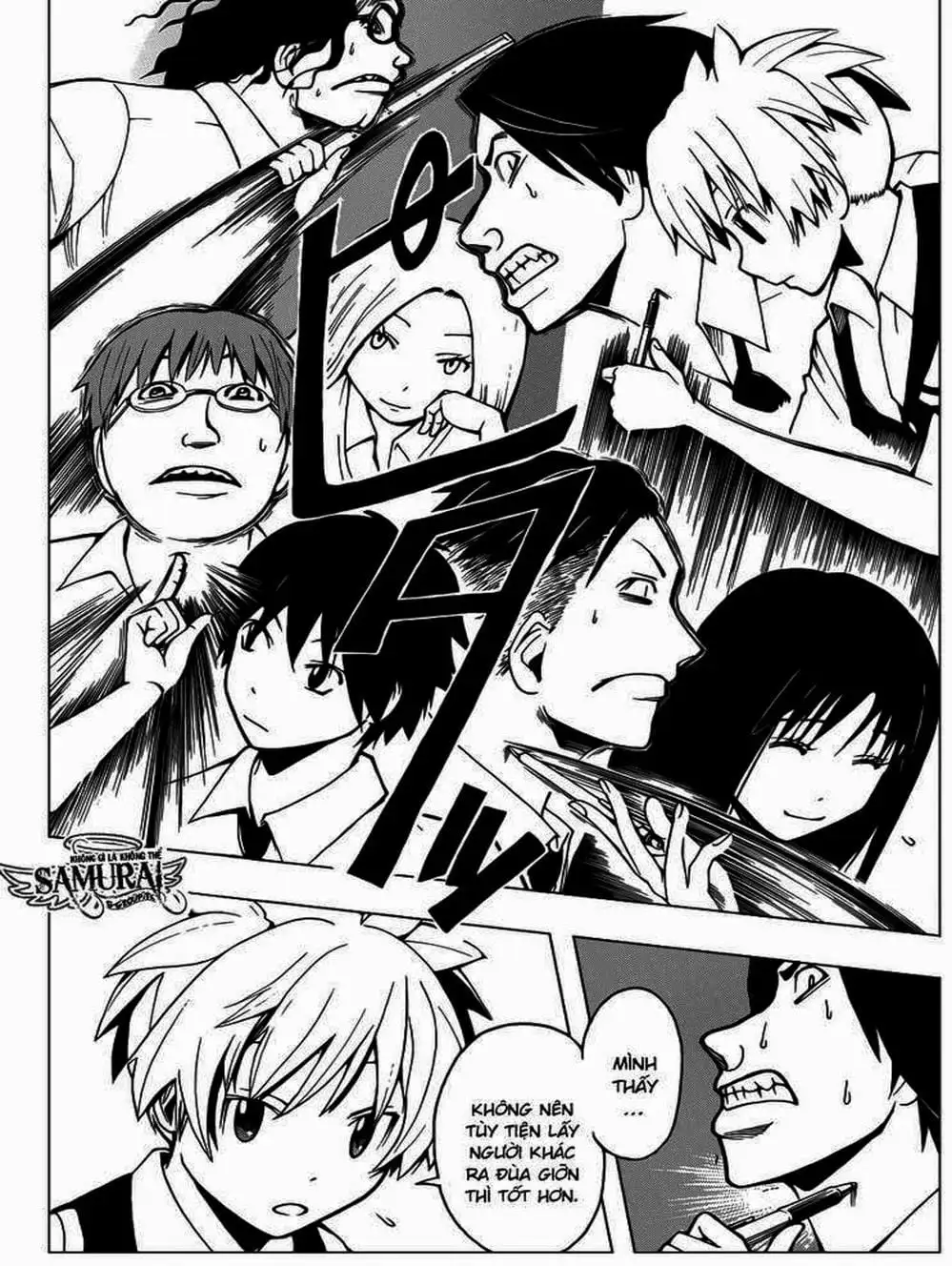 Truyện Tranh Lớp Học Ám Sát - Ansatsu Kyoushitsu trang 5