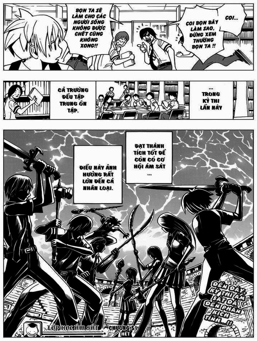 Truyện Tranh Lớp Học Ám Sát - Ansatsu Kyoushitsu trang 5