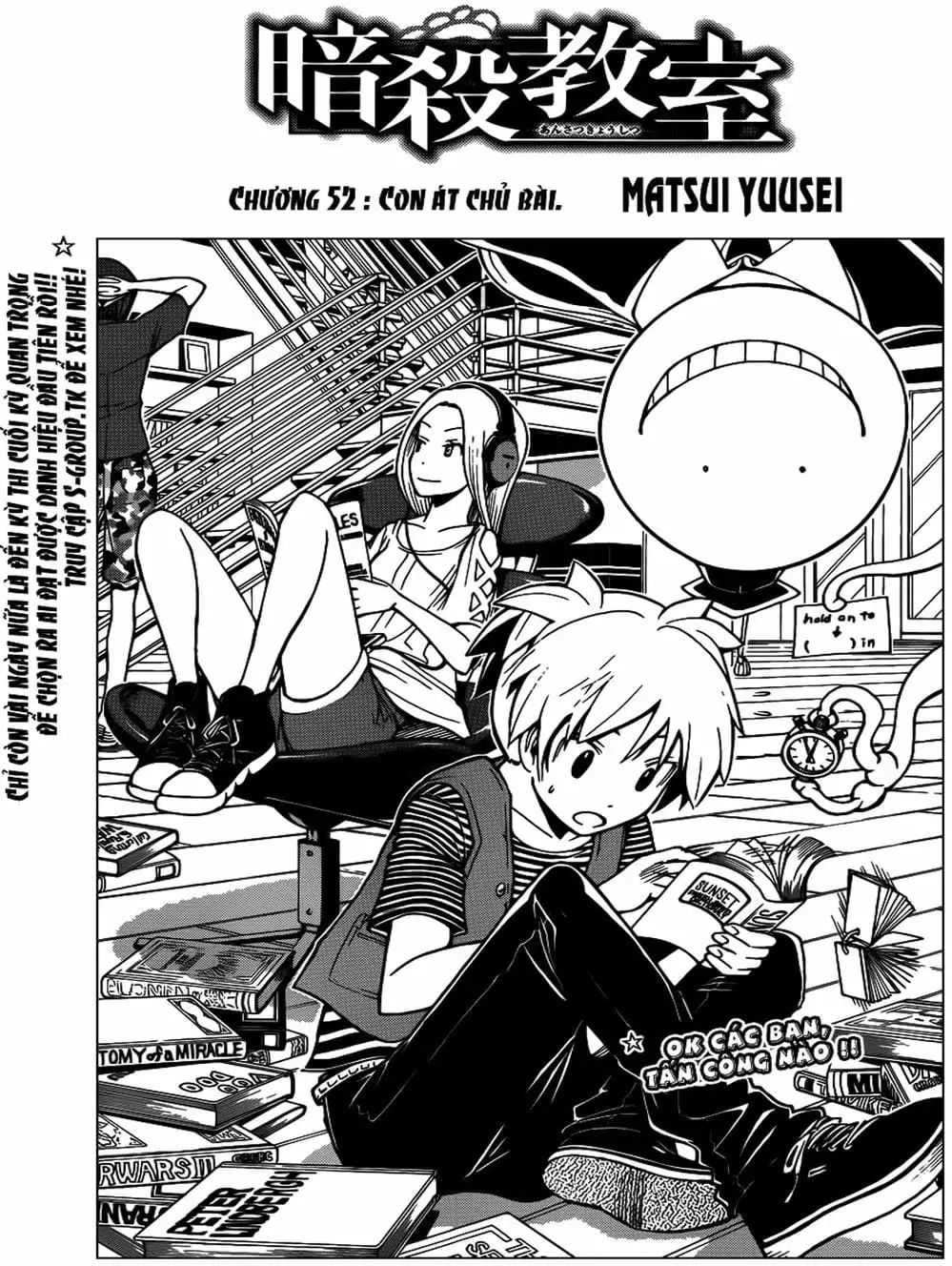 Truyện Tranh Lớp Học Ám Sát - Ansatsu Kyoushitsu trang 5