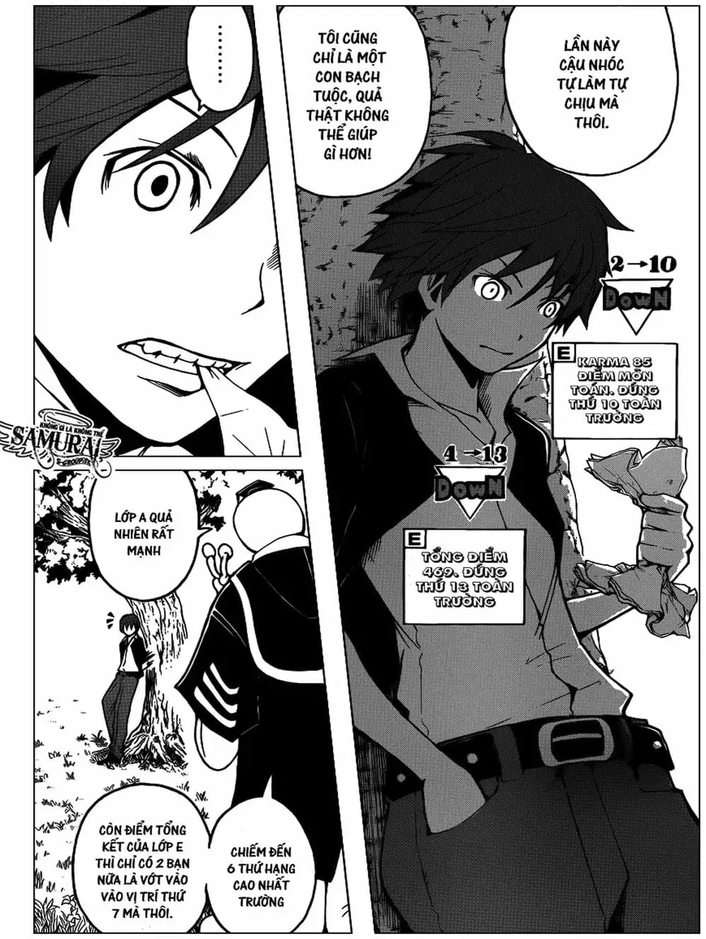 Truyện Tranh Lớp Học Ám Sát - Ansatsu Kyoushitsu trang 5