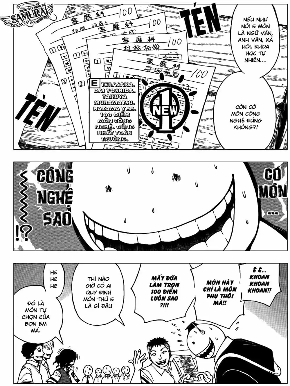 Truyện Tranh Lớp Học Ám Sát - Ansatsu Kyoushitsu trang 5