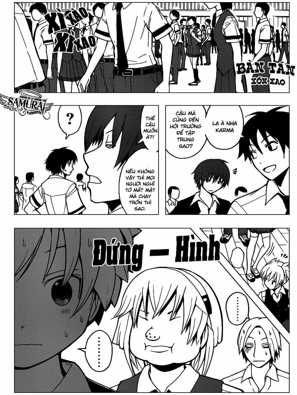 Truyện Tranh Lớp Học Ám Sát - Ansatsu Kyoushitsu trang 5