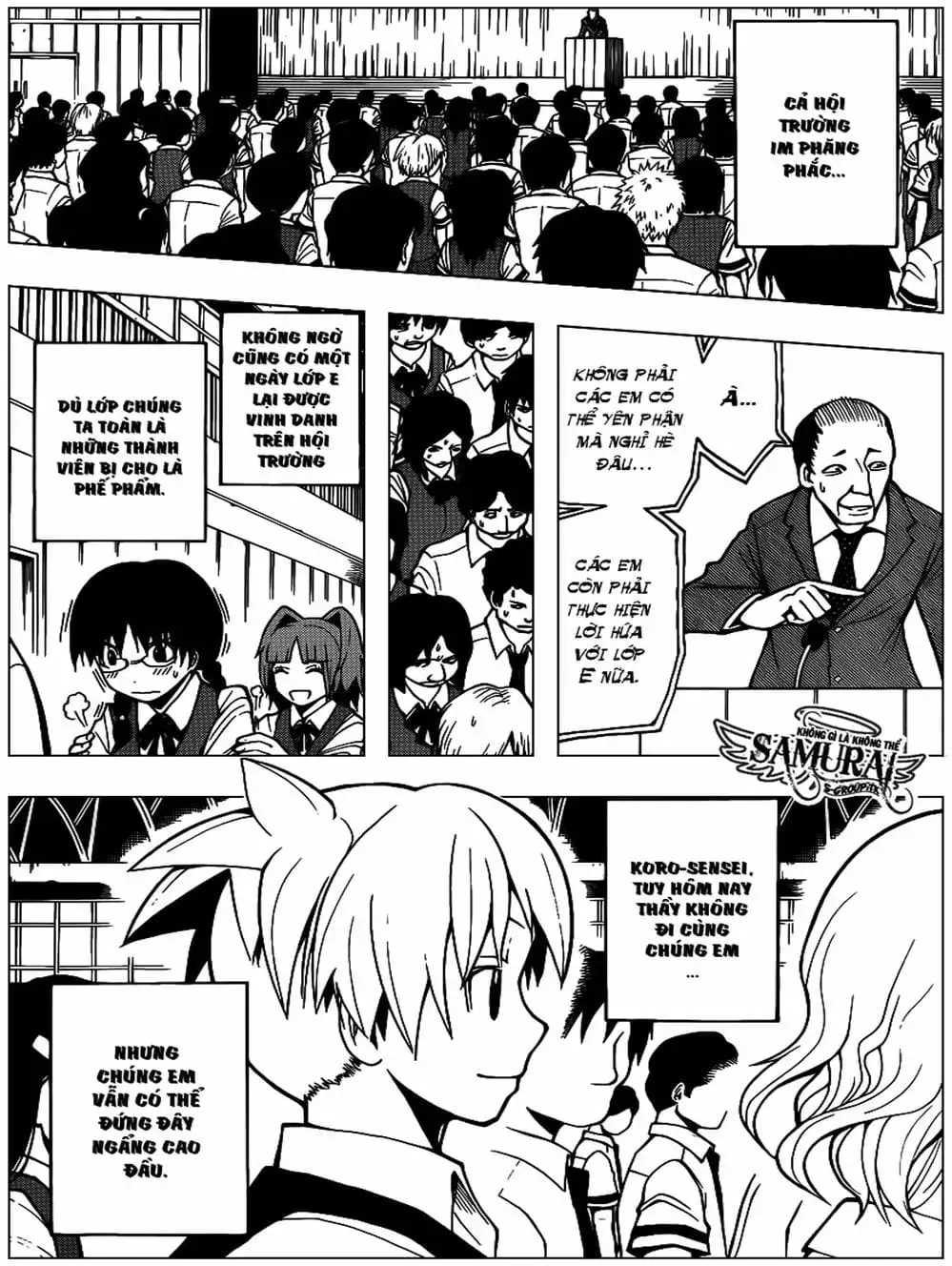 Truyện Tranh Lớp Học Ám Sát - Ansatsu Kyoushitsu trang 5