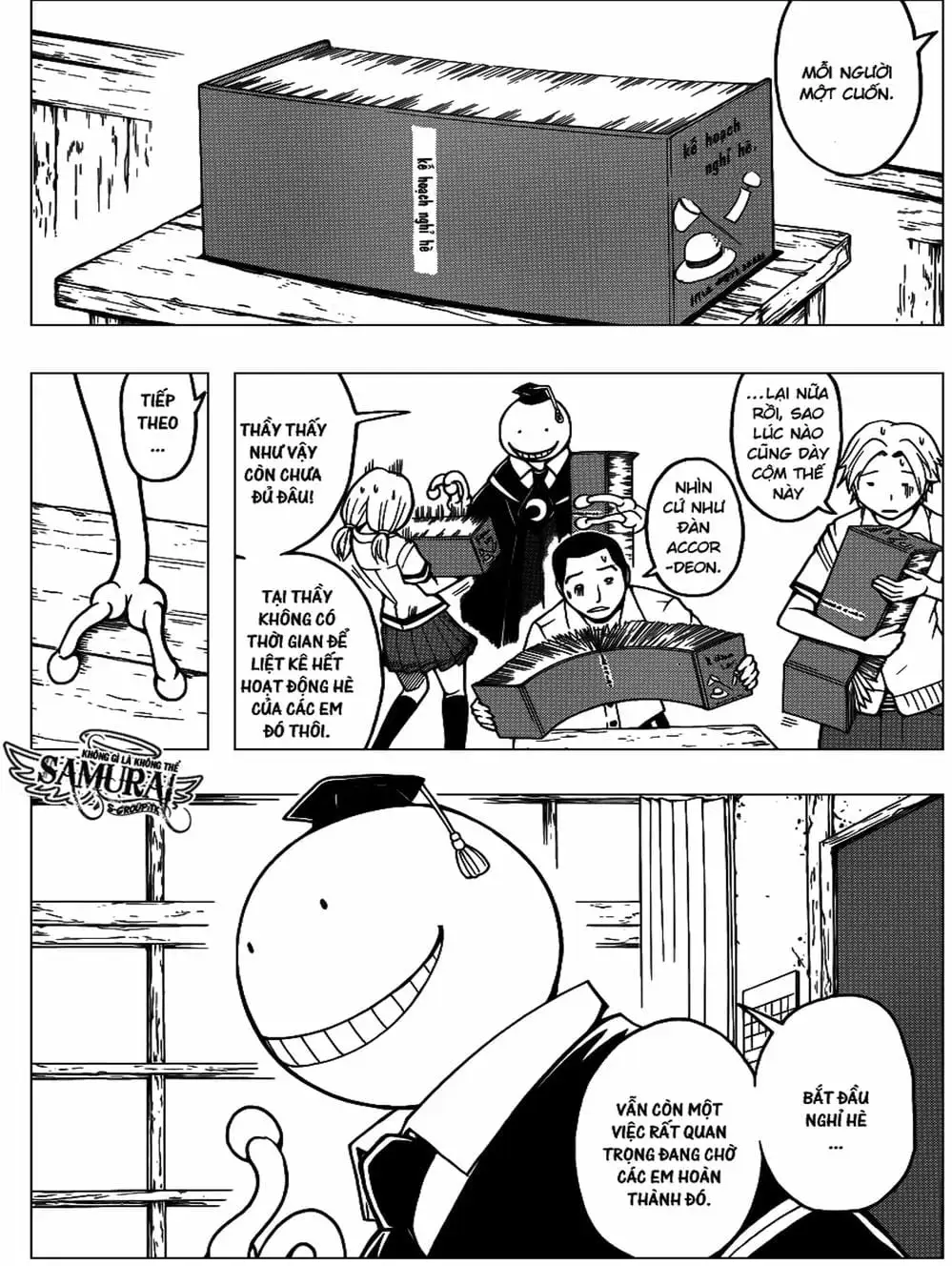 Truyện Tranh Lớp Học Ám Sát - Ansatsu Kyoushitsu trang 5