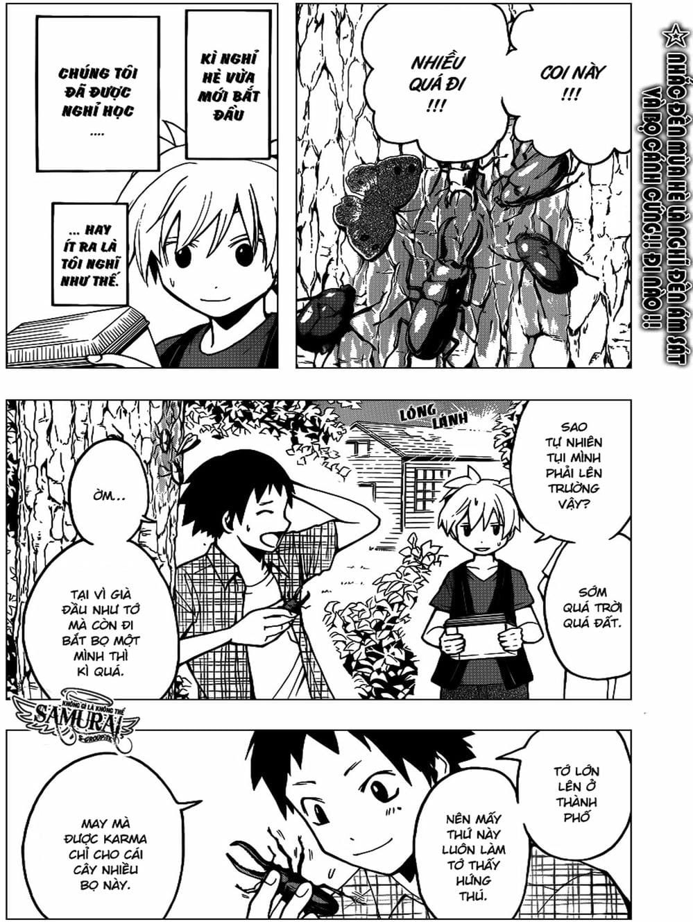 Truyện Tranh Lớp Học Ám Sát - Ansatsu Kyoushitsu trang 5