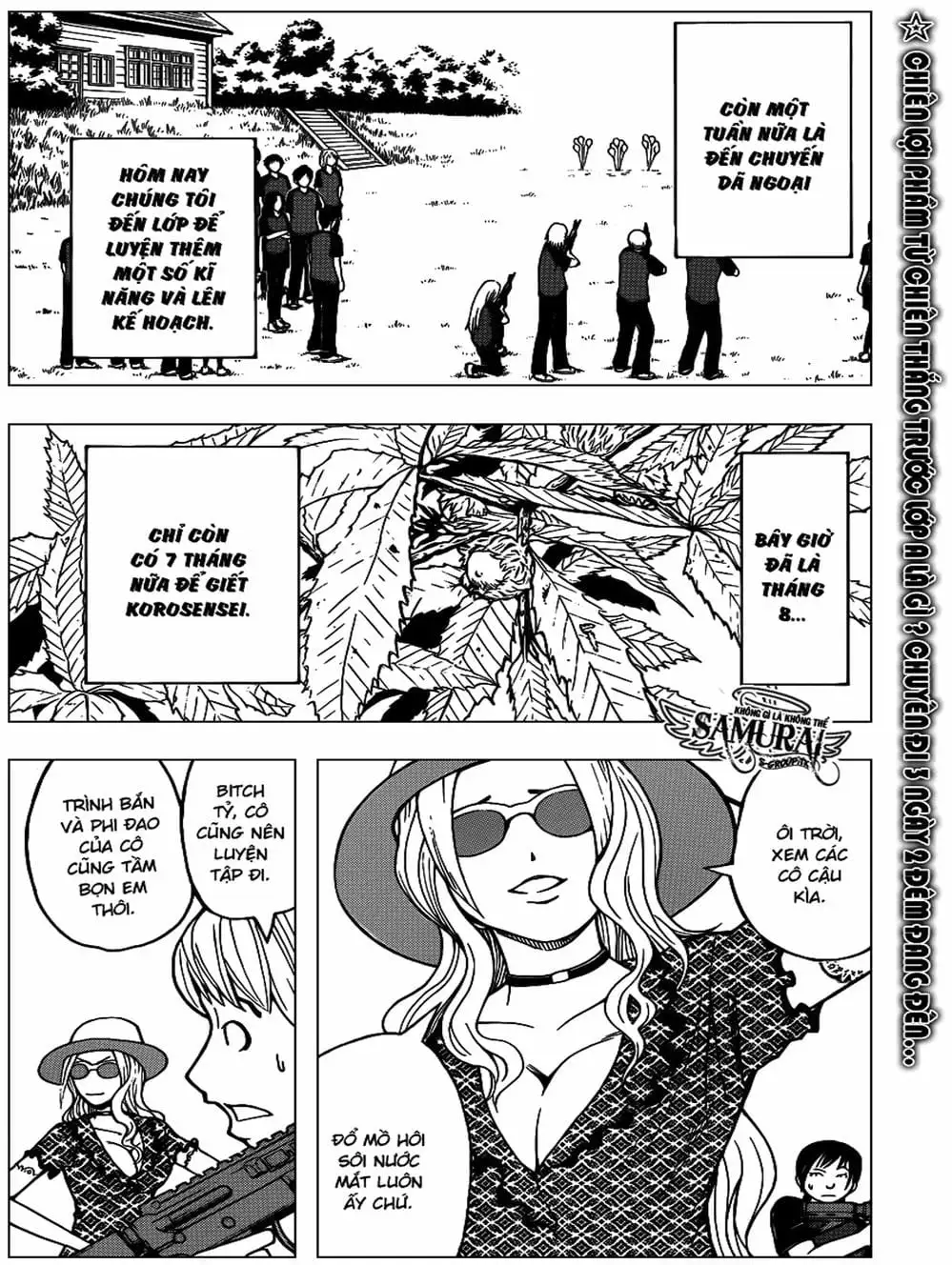 Truyện Tranh Lớp Học Ám Sát - Ansatsu Kyoushitsu trang 5