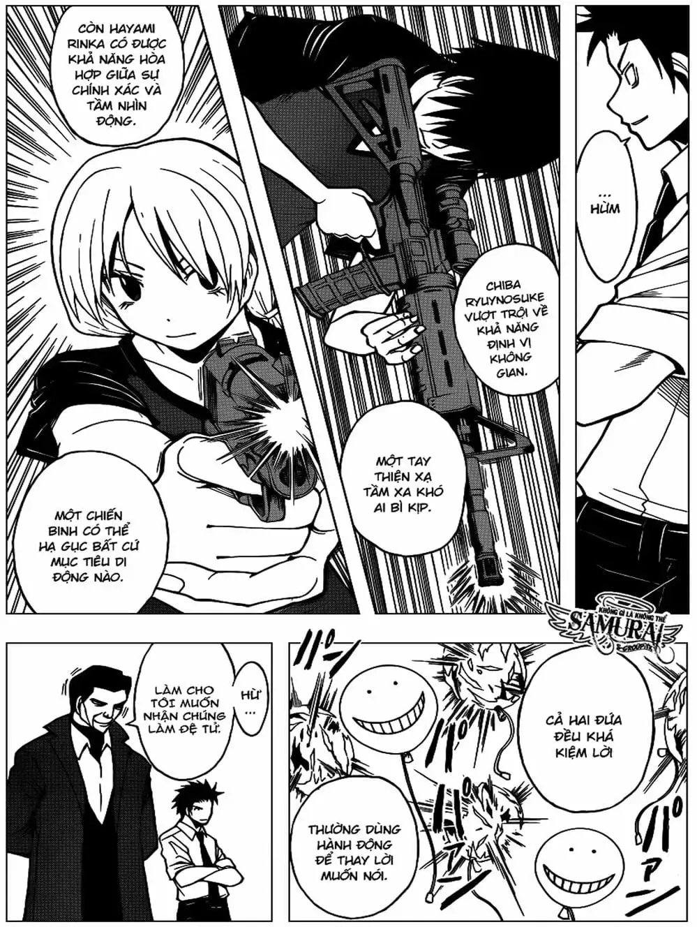 Truyện Tranh Lớp Học Ám Sát - Ansatsu Kyoushitsu trang 5