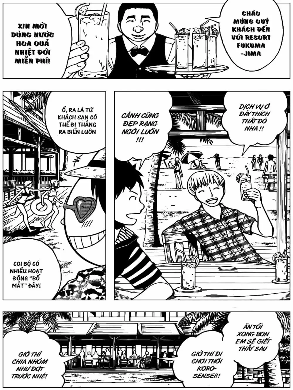 Truyện Tranh Lớp Học Ám Sát - Ansatsu Kyoushitsu trang 5