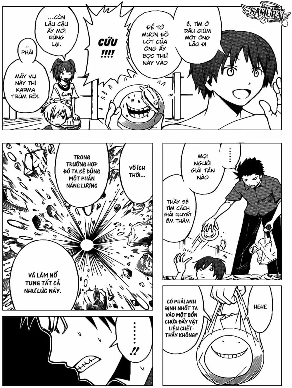 Truyện Tranh Lớp Học Ám Sát - Ansatsu Kyoushitsu trang 5