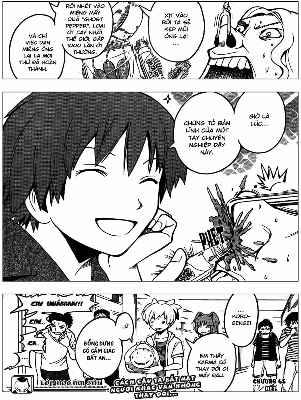 Truyện Tranh Lớp Học Ám Sát - Ansatsu Kyoushitsu trang 5