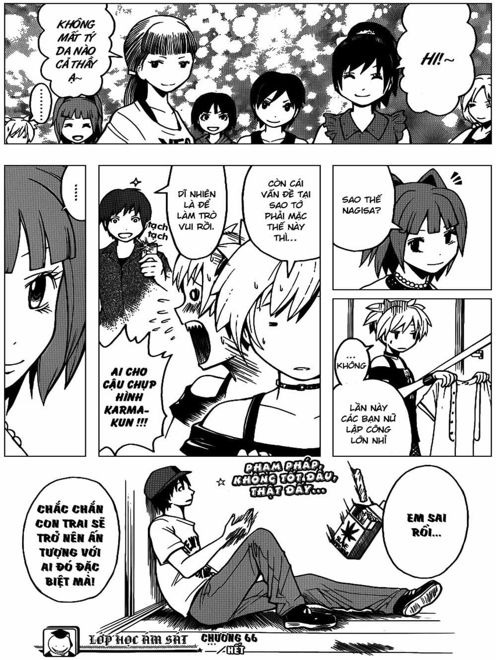 Truyện Tranh Lớp Học Ám Sát - Ansatsu Kyoushitsu trang 5