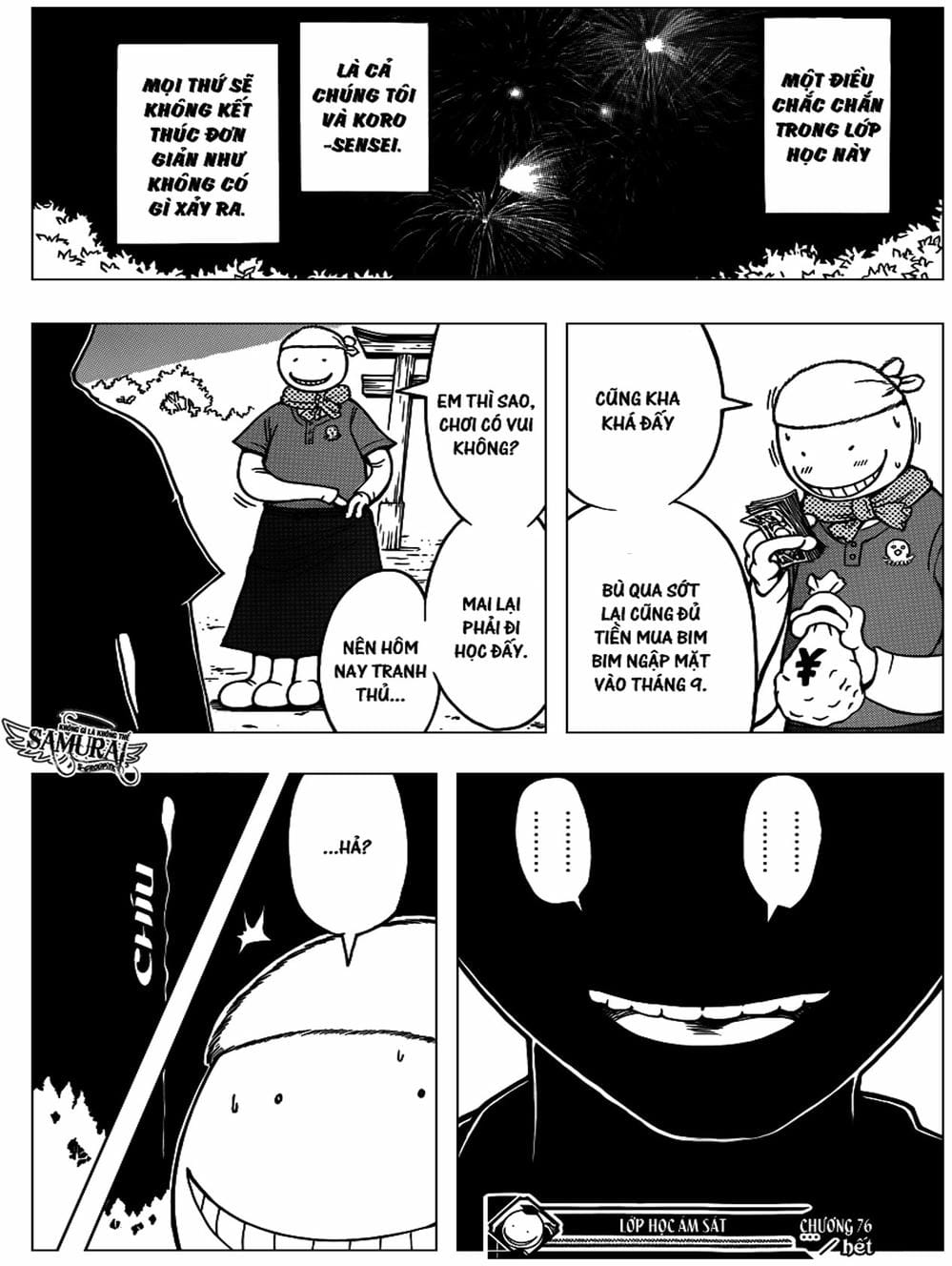 Truyện Tranh Lớp Học Ám Sát - Ansatsu Kyoushitsu trang 5