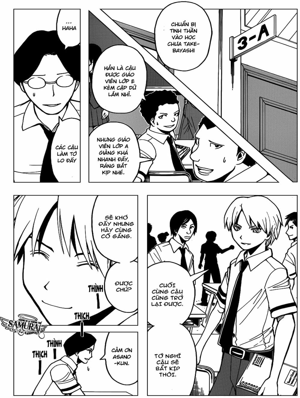 Truyện Tranh Lớp Học Ám Sát - Ansatsu Kyoushitsu trang 5