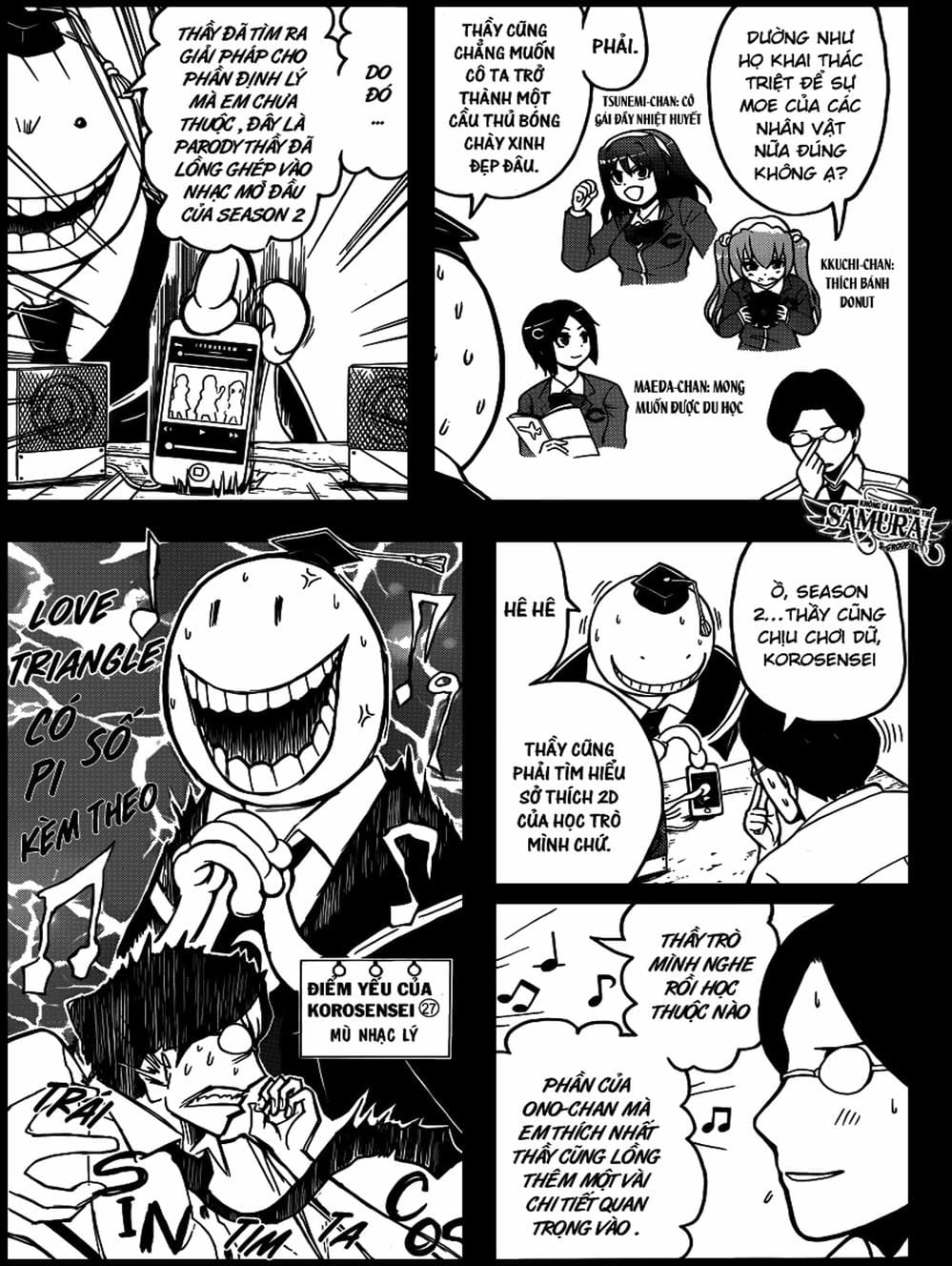 Truyện Tranh Lớp Học Ám Sát - Ansatsu Kyoushitsu trang 5