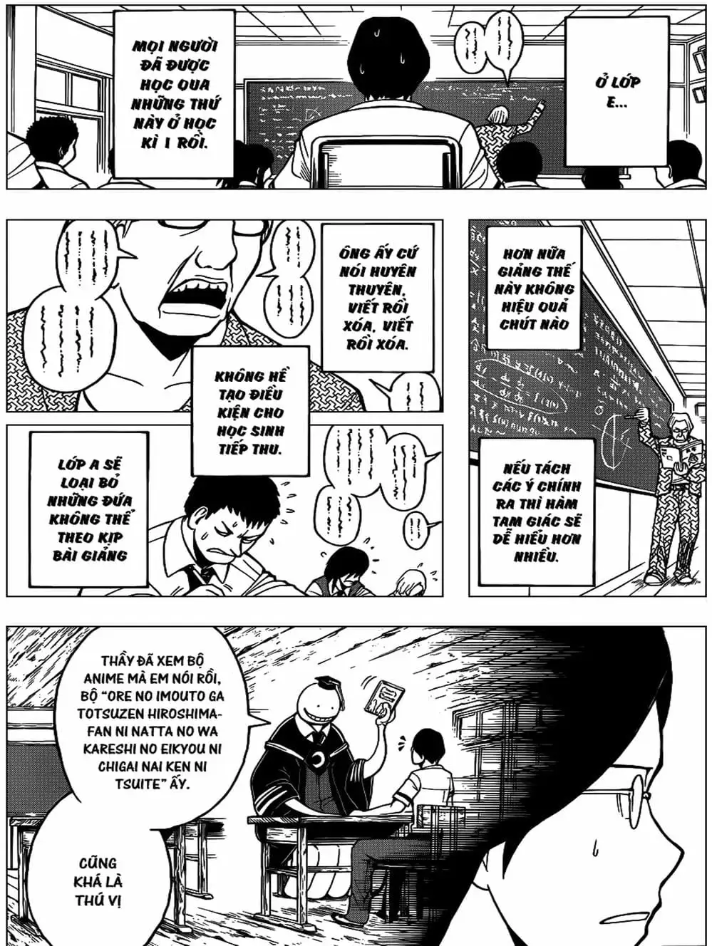 Truyện Tranh Lớp Học Ám Sát - Ansatsu Kyoushitsu trang 5