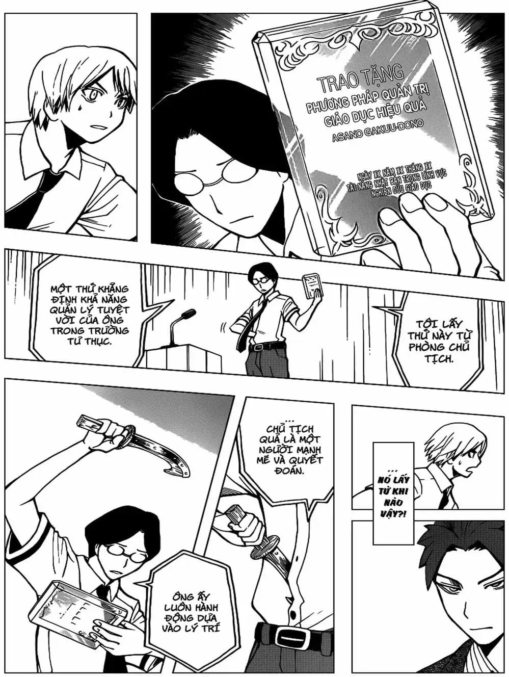 Truyện Tranh Lớp Học Ám Sát - Ansatsu Kyoushitsu trang 5