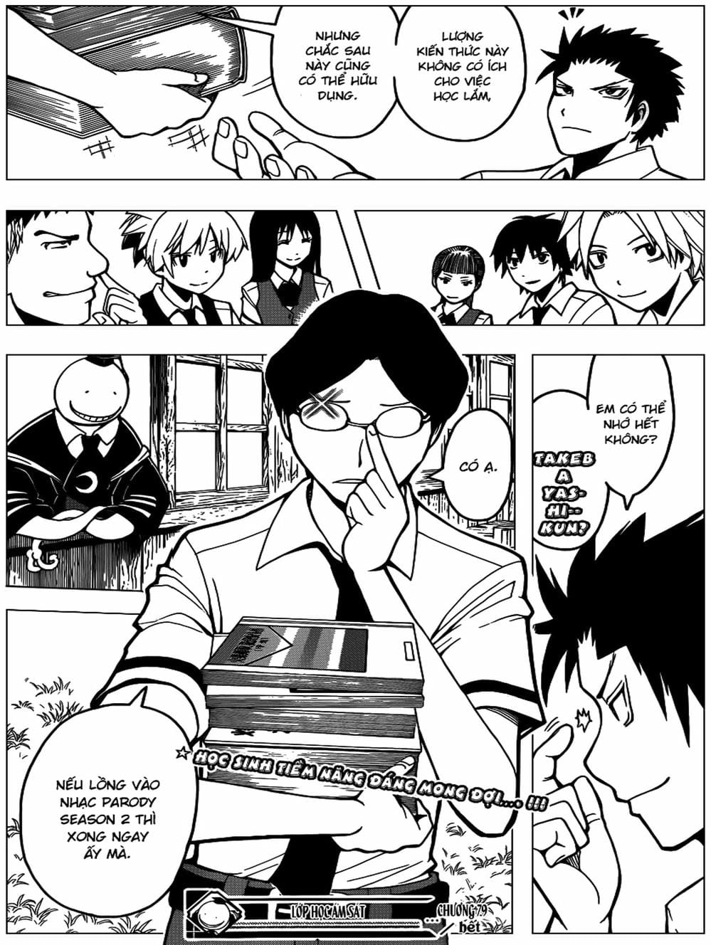 Truyện Tranh Lớp Học Ám Sát - Ansatsu Kyoushitsu trang 5