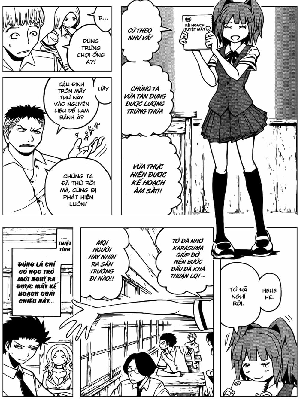 Truyện Tranh Lớp Học Ám Sát - Ansatsu Kyoushitsu trang 5