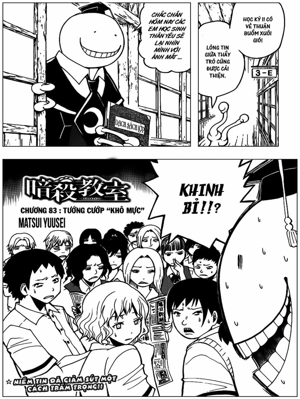 Truyện Tranh Lớp Học Ám Sát - Ansatsu Kyoushitsu trang 5
