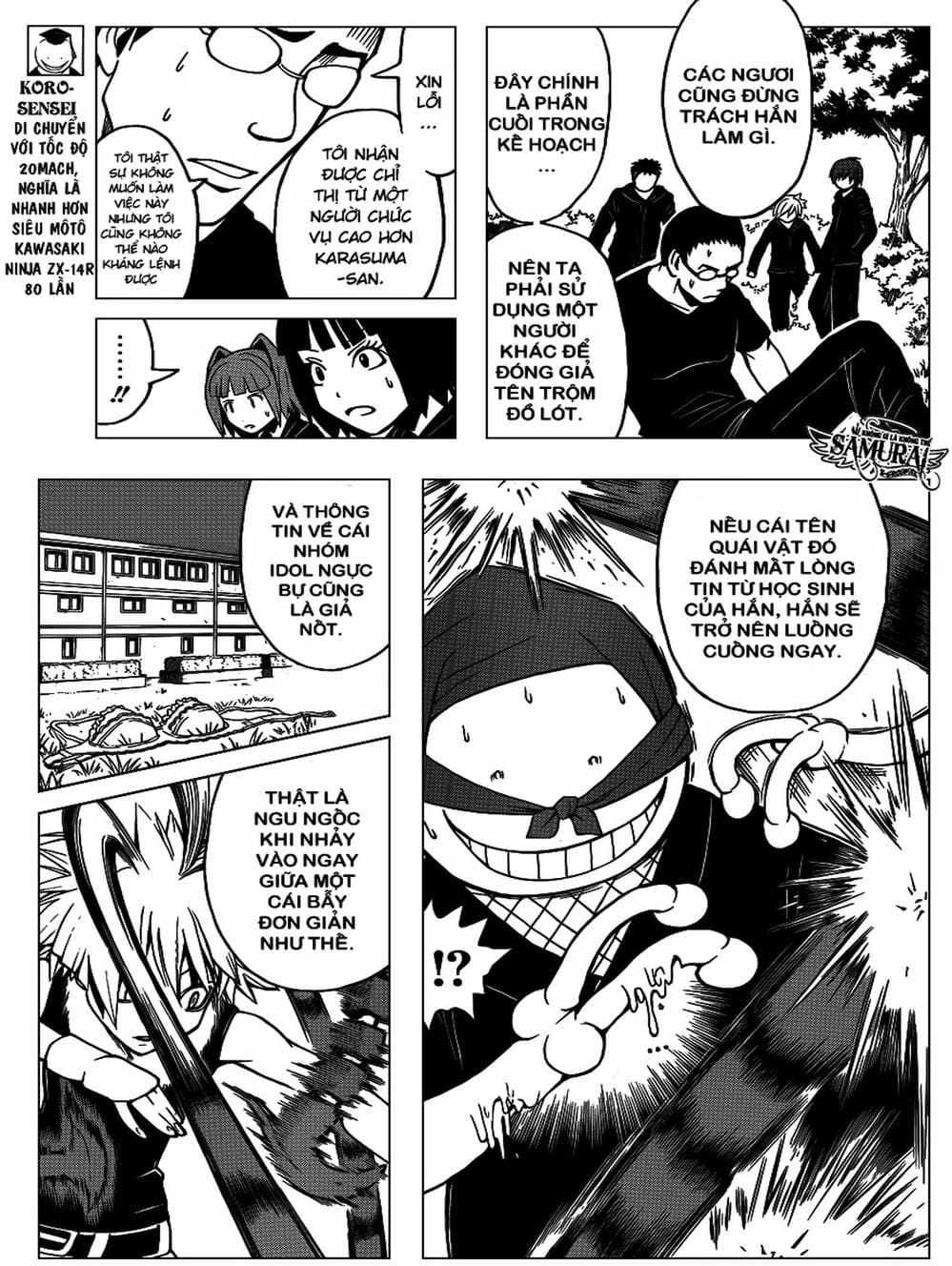 Truyện Tranh Lớp Học Ám Sát - Ansatsu Kyoushitsu trang 5