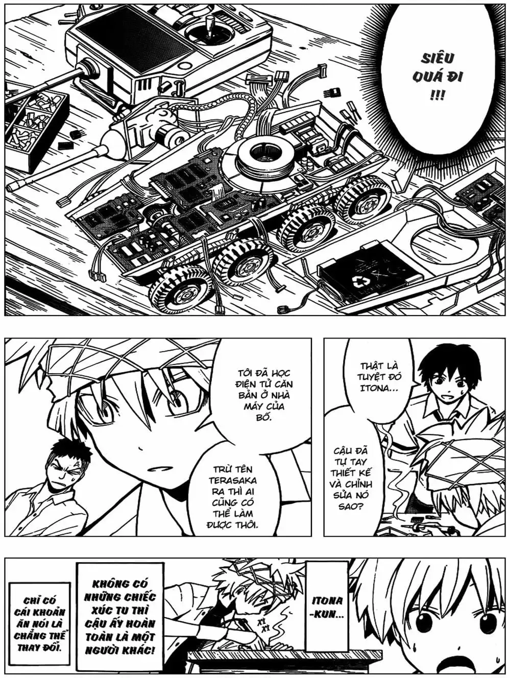Truyện Tranh Lớp Học Ám Sát - Ansatsu Kyoushitsu trang 5